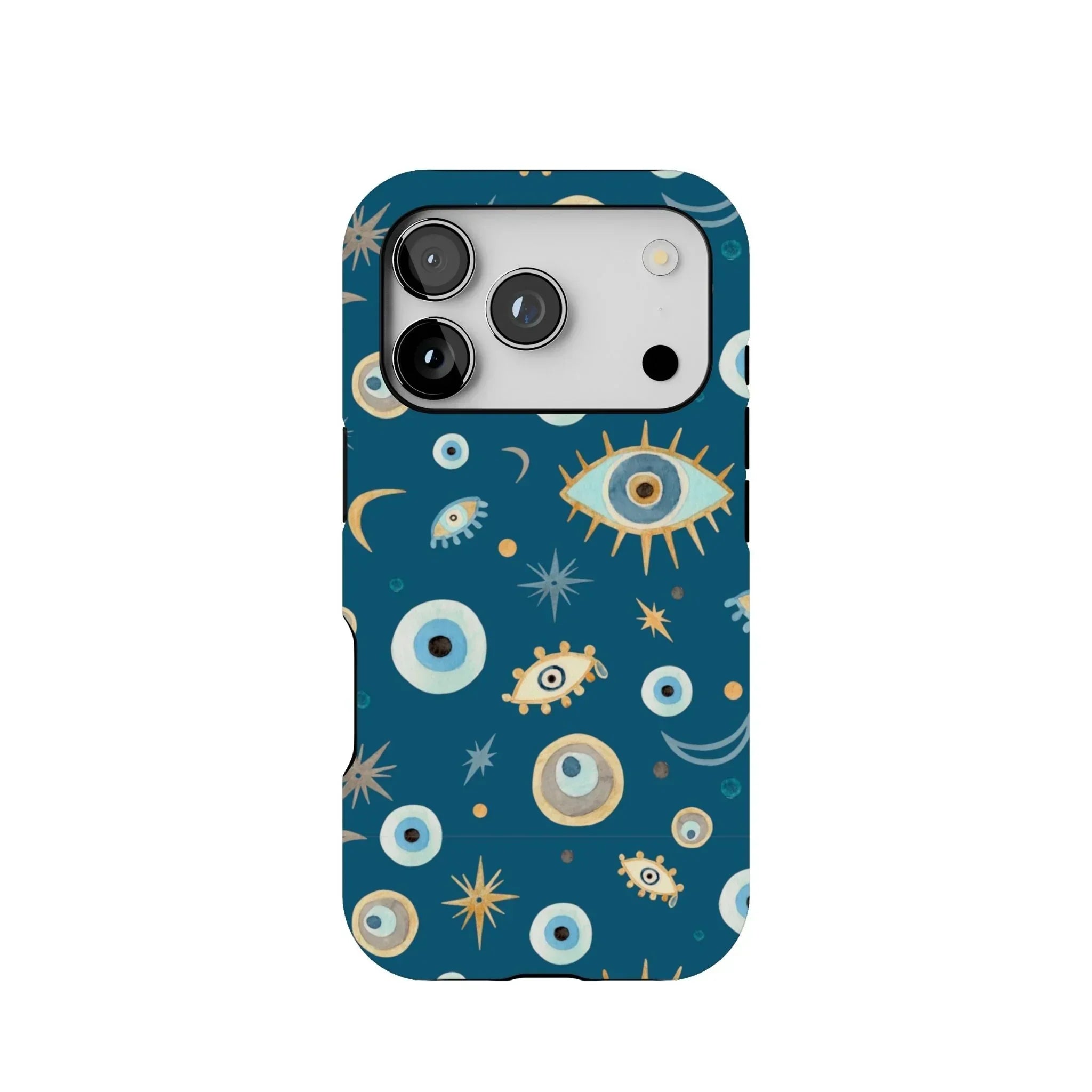 Greek Evil Eye Tough MagSafe iPhone Case - The Global Wanderer