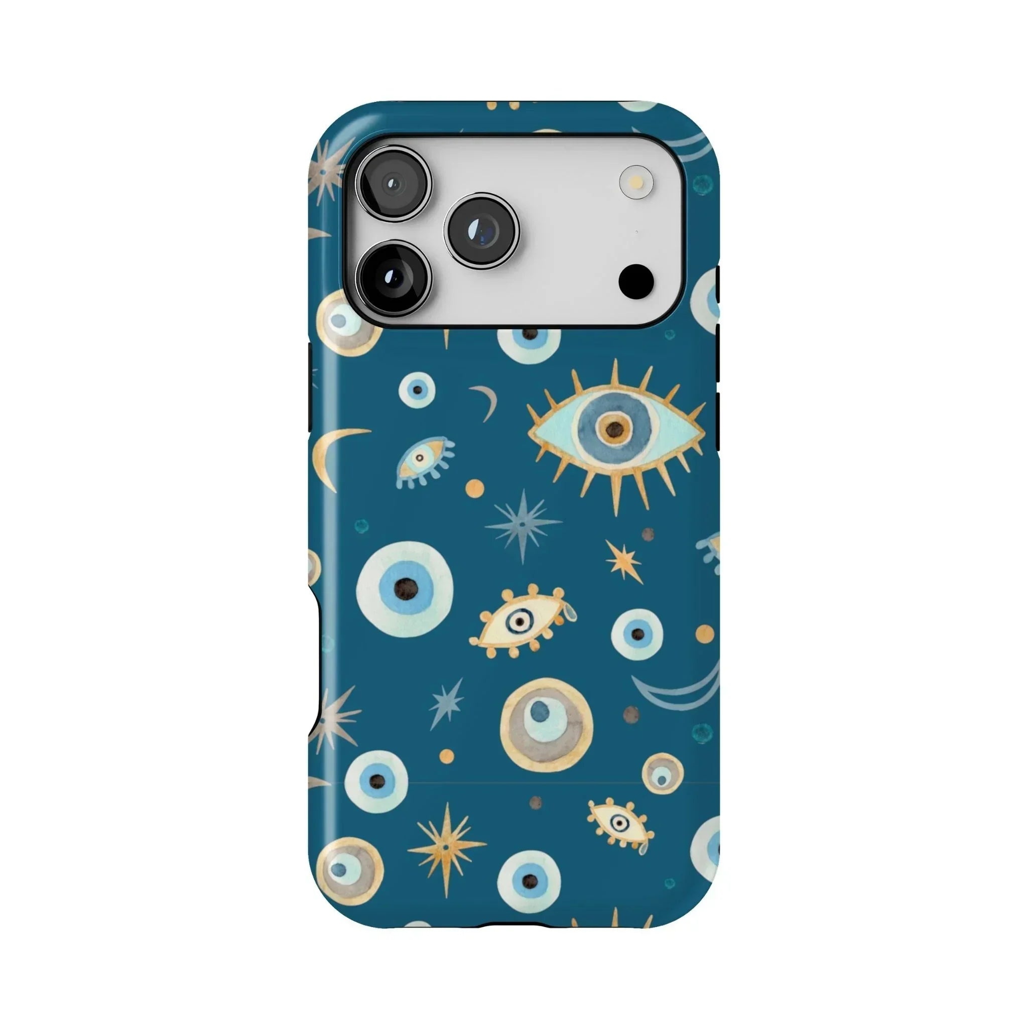 Greek Evil Eye Tough MagSafe iPhone Case - The Global Wanderer