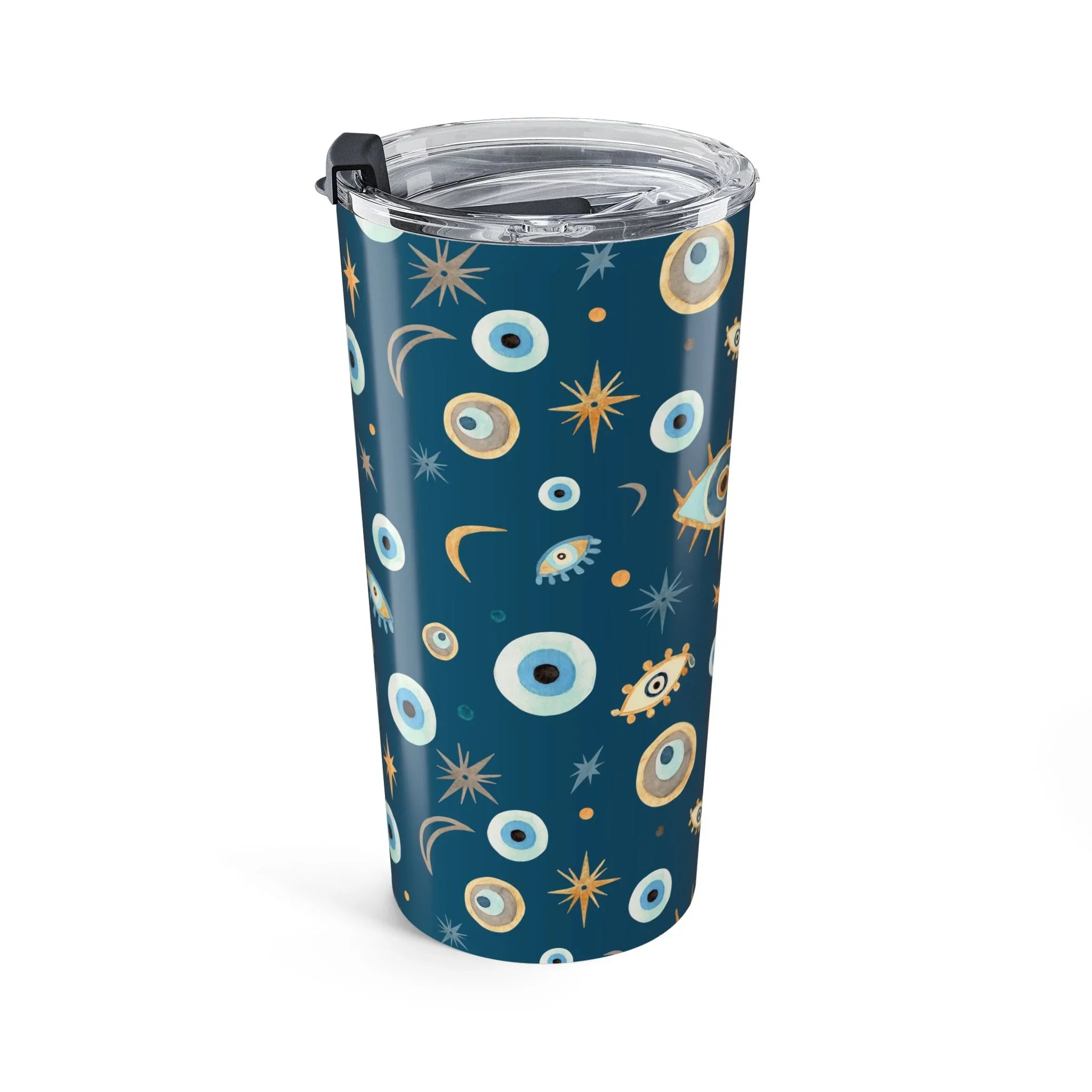 Greek Evil Eye Tumbler - The Global Wanderer