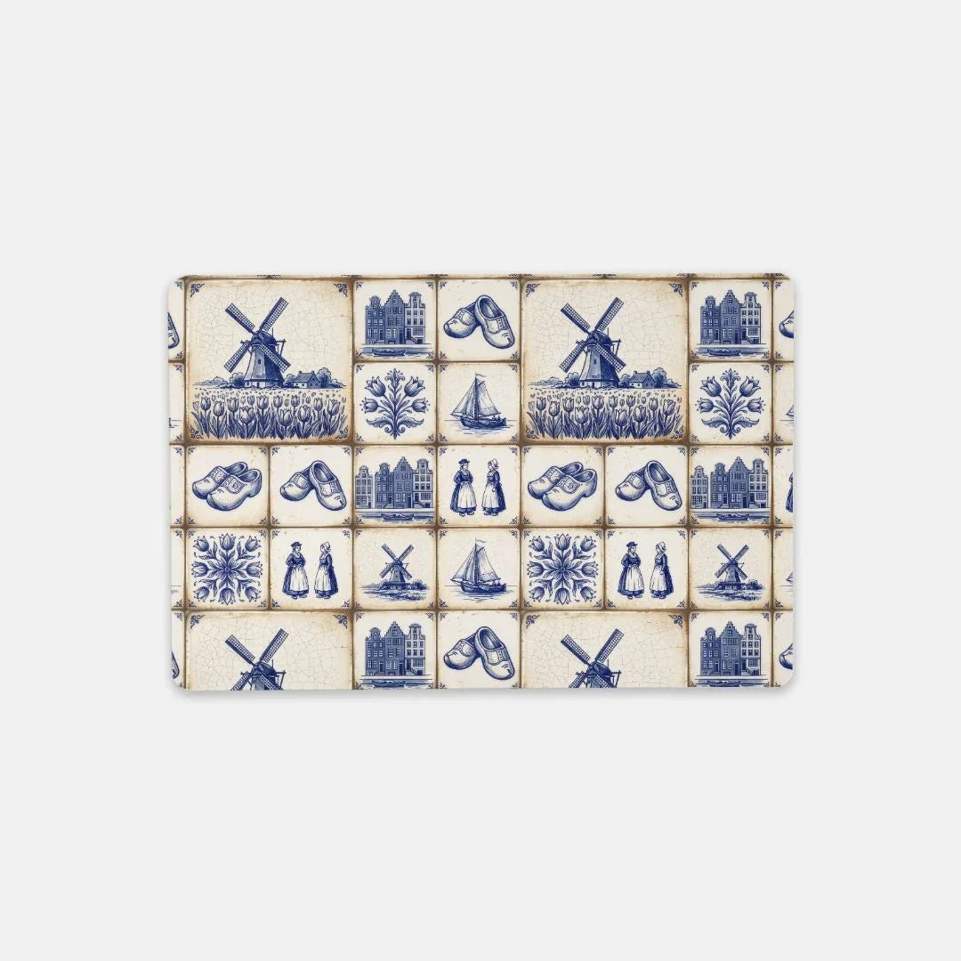 Haarlem Ivory Desk Mat - The Global Wanderer