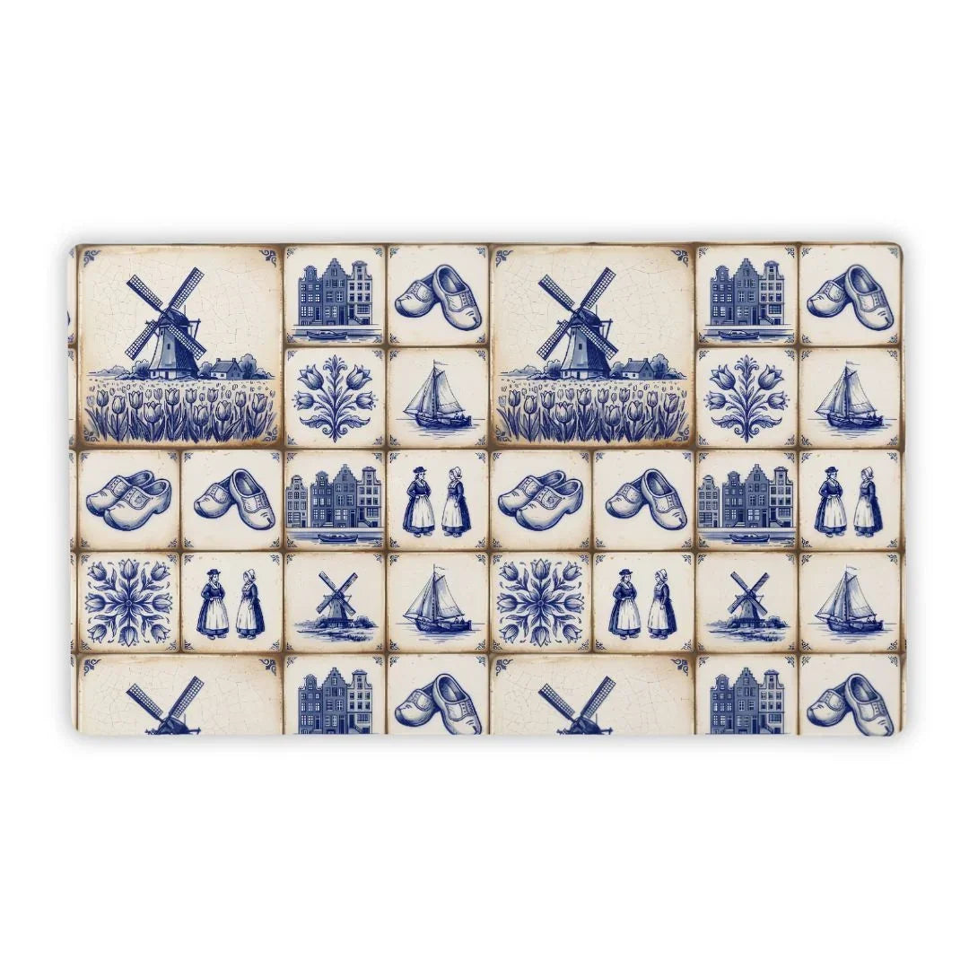 Haarlem Ivory Desk Mat - The Global Wanderer