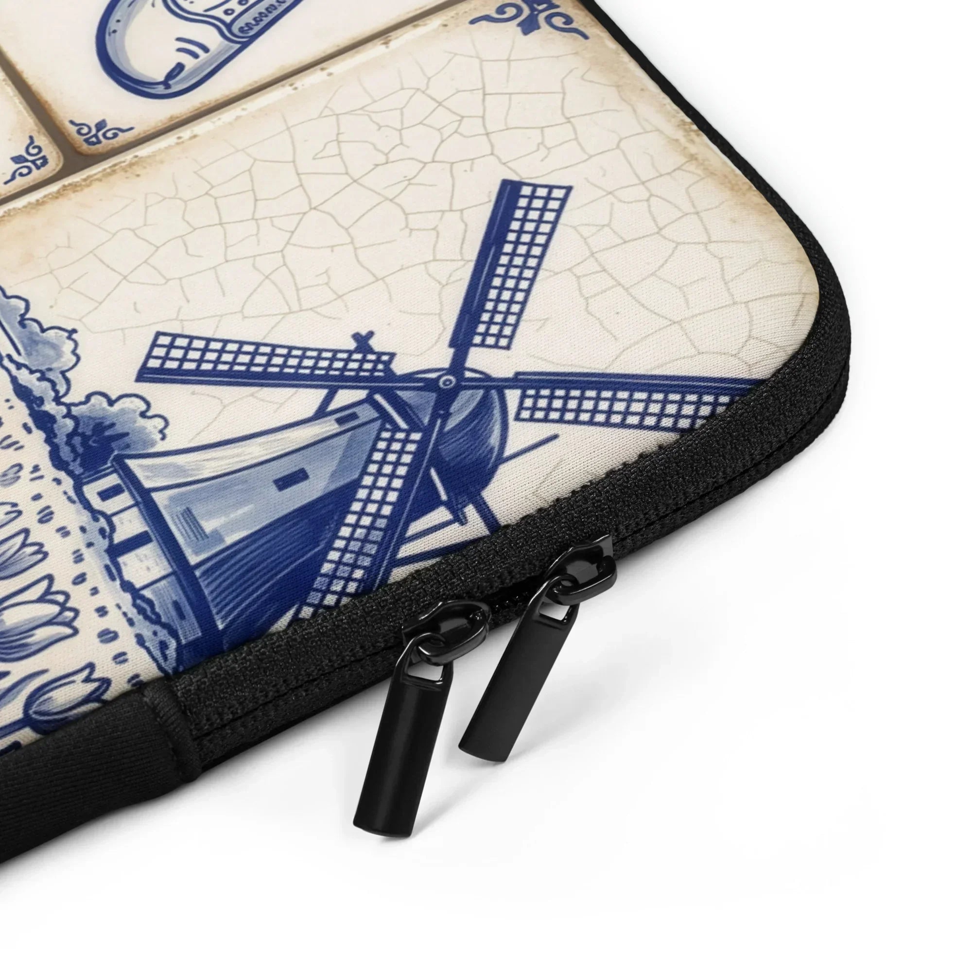 Haarlem Ivory Laptop Case - The Global Wanderer