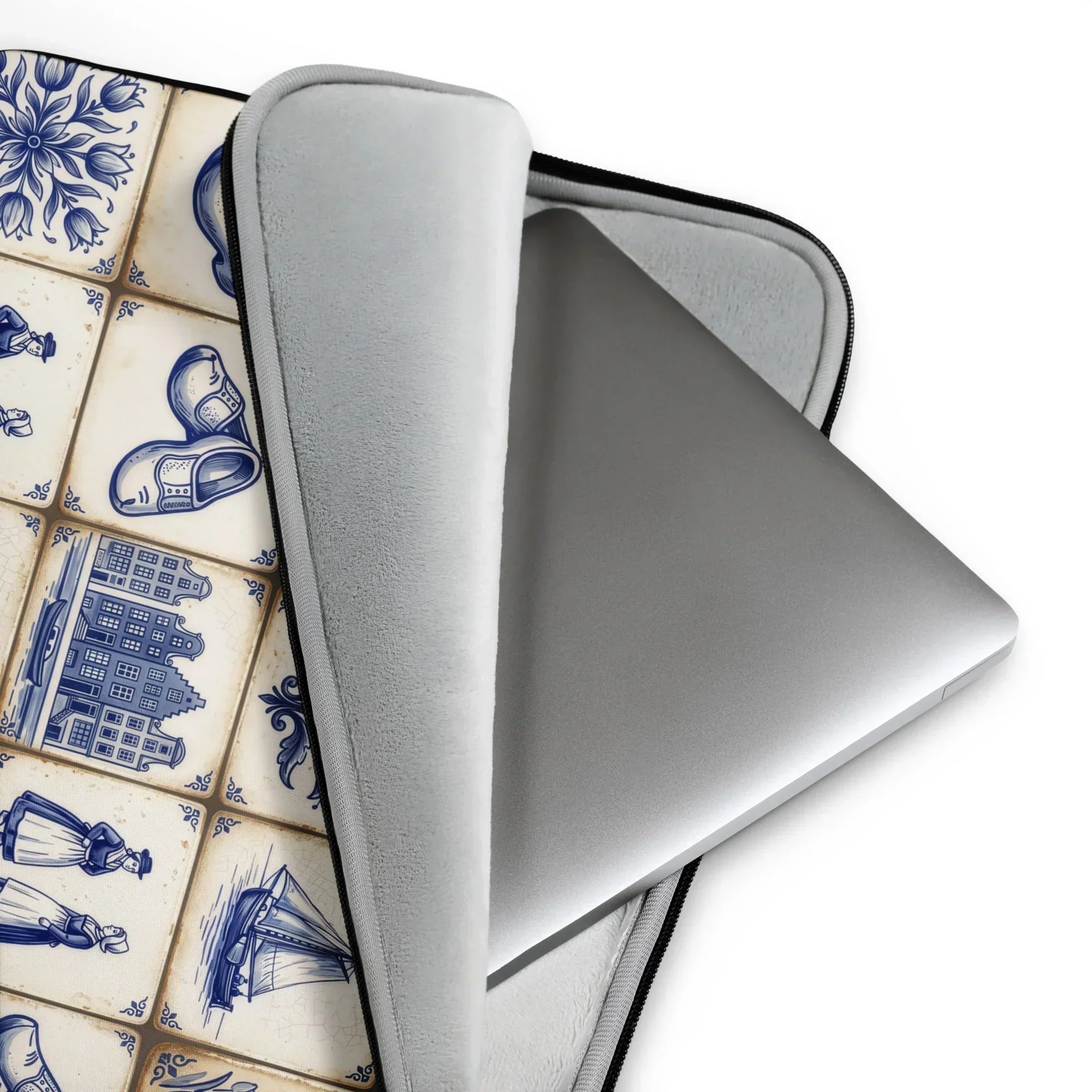 Haarlem Ivory Laptop Case - The Global Wanderer