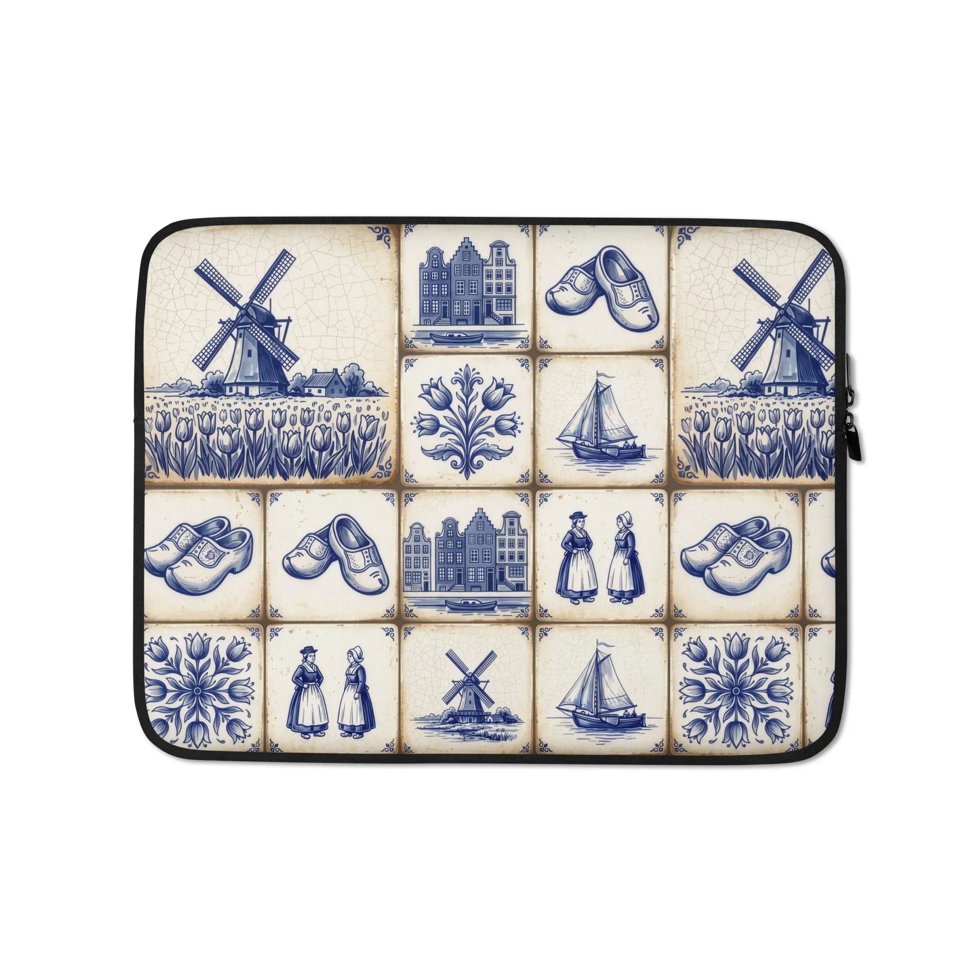 Haarlem Ivory Laptop Case - The Global Wanderer