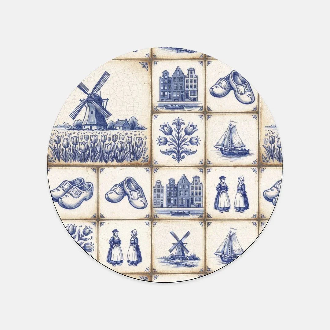 Haarlem Ivory Mouse Pad - The Global Wanderer