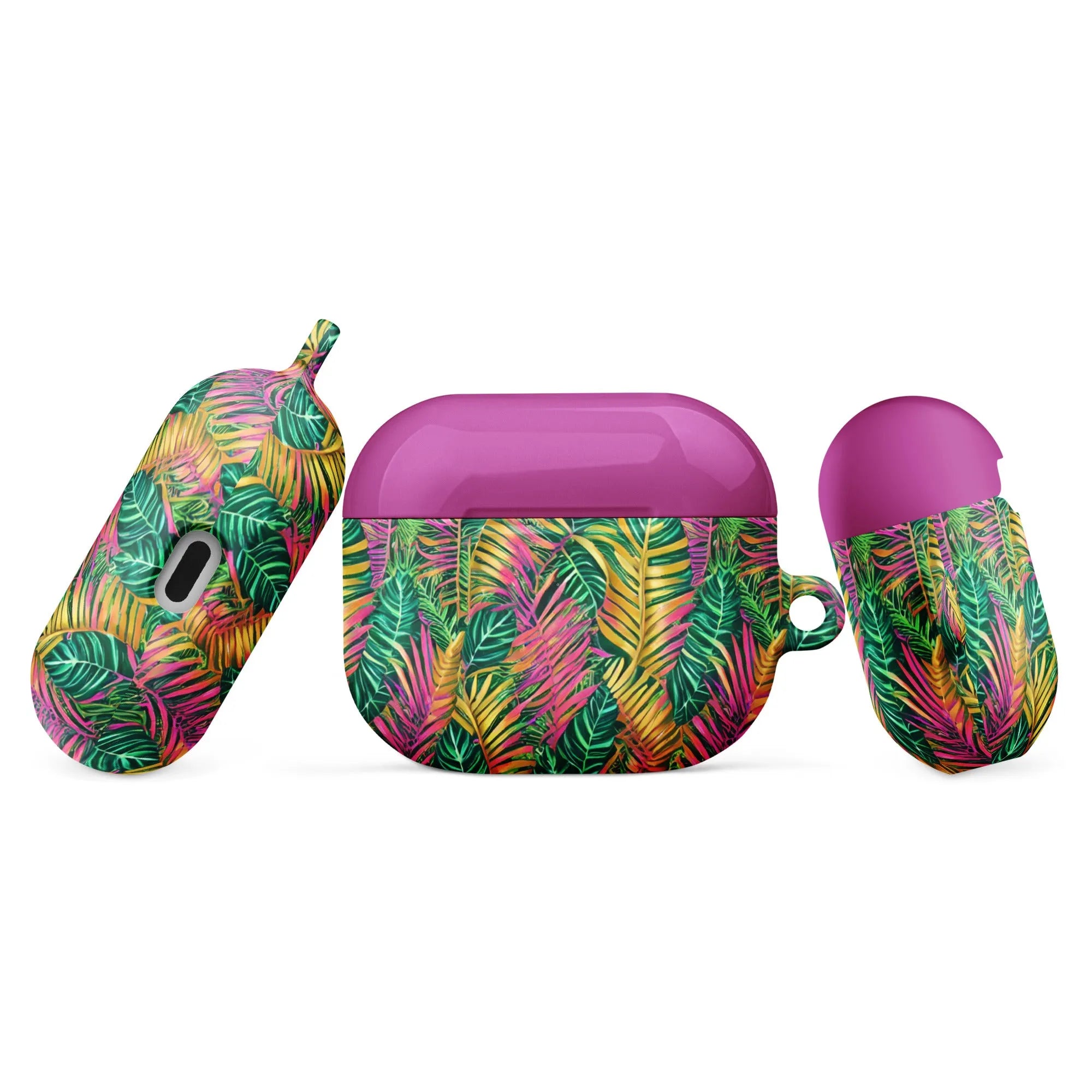 Hawaiian Tropical Leaves AirPod 3 Case - The Global Wanderer