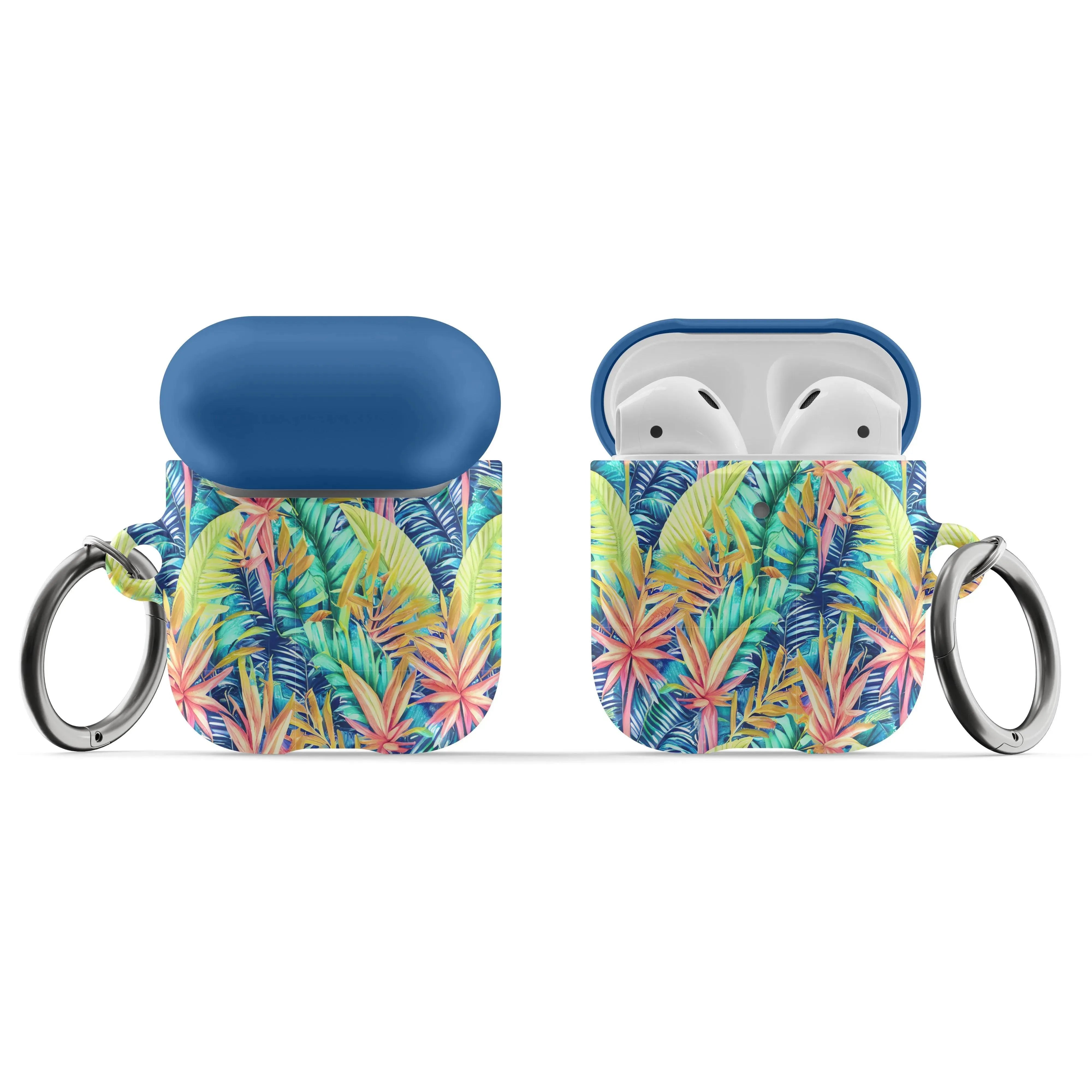 Hawaiian Tropical Leaves AirPod Pro Case - The Global Wanderer