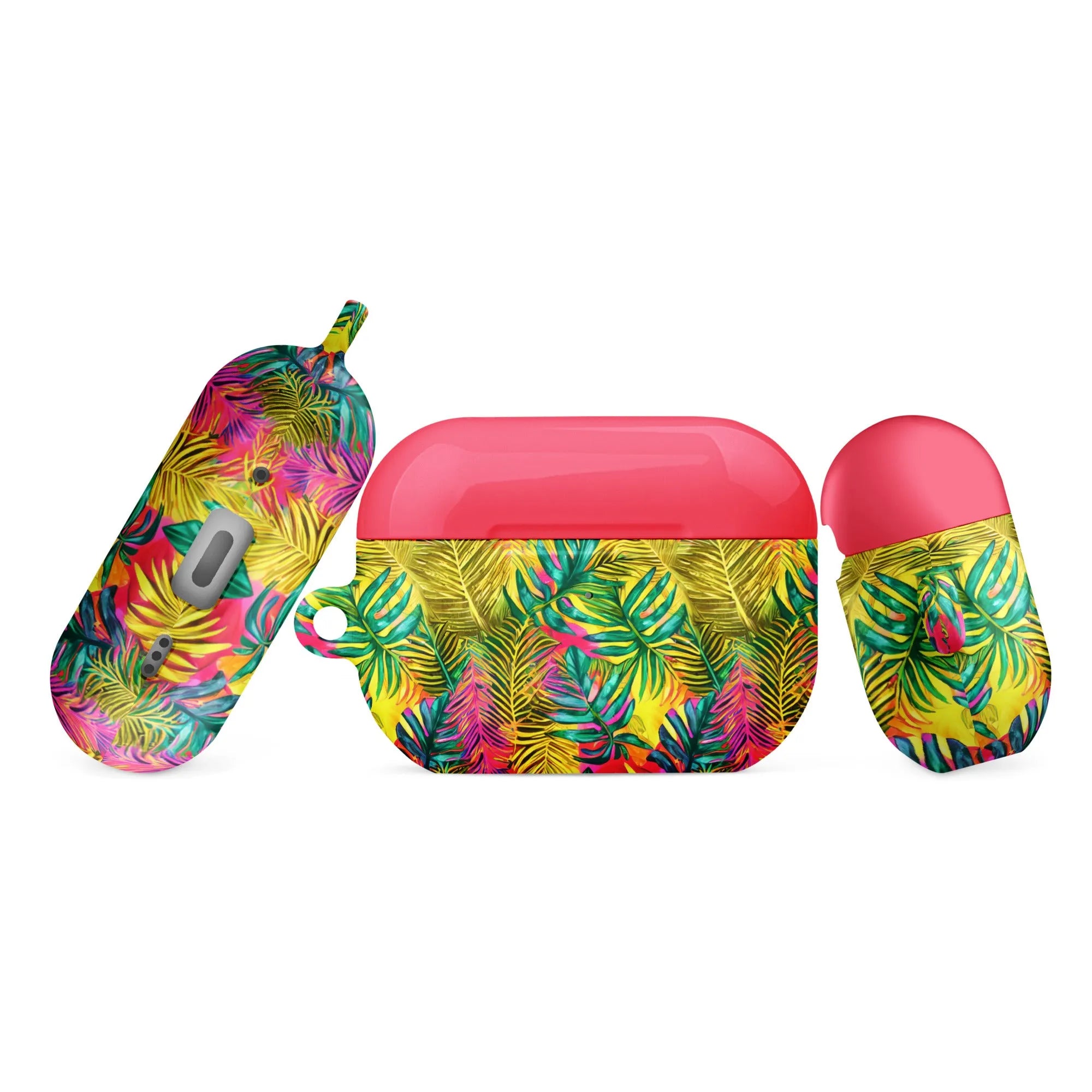 Hawaiian Tropical Leaves AirPod Pro 2 Case - The Global Wanderer