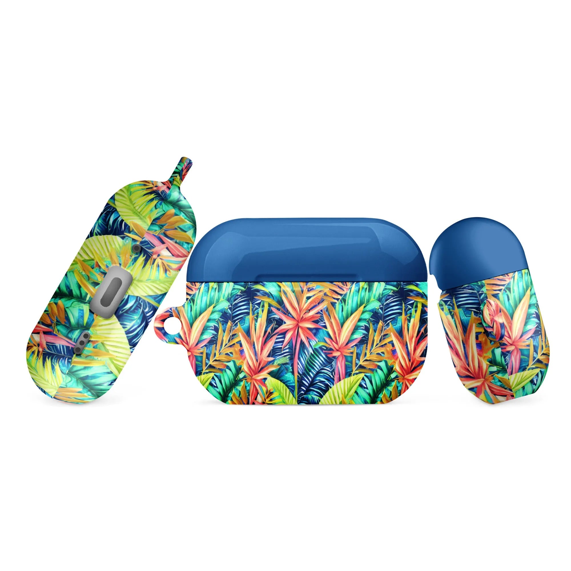 Hawaiian Tropical Leaves AirPod Pro 2 Case - The Global Wanderer