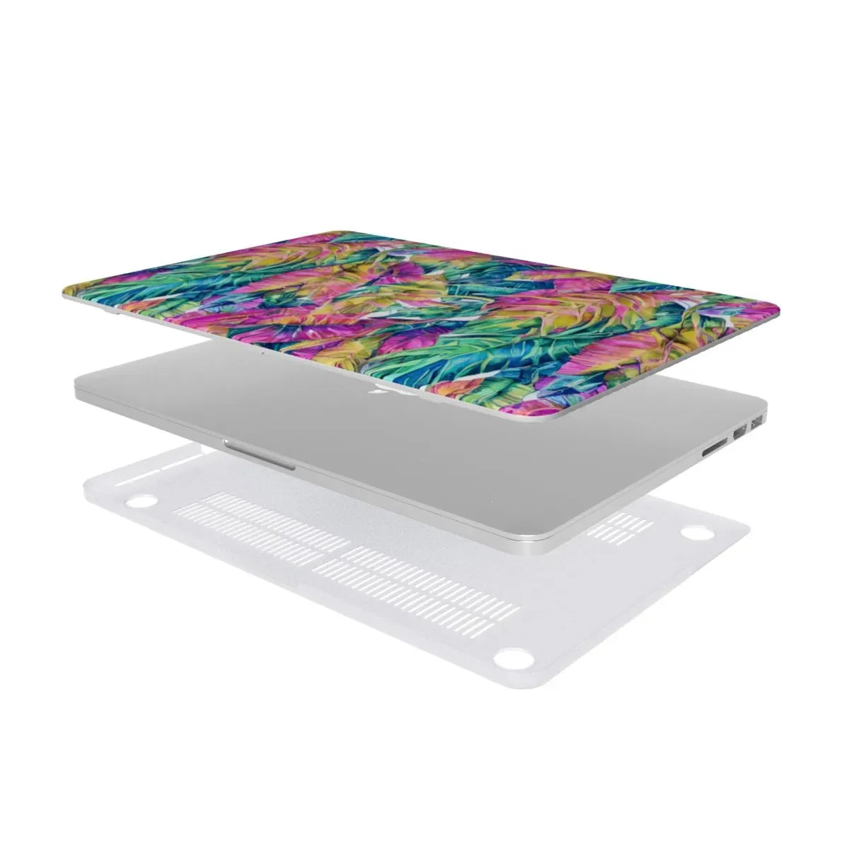 Hawaiian Tropical Leaves MacBook Case - The Global Wanderer
