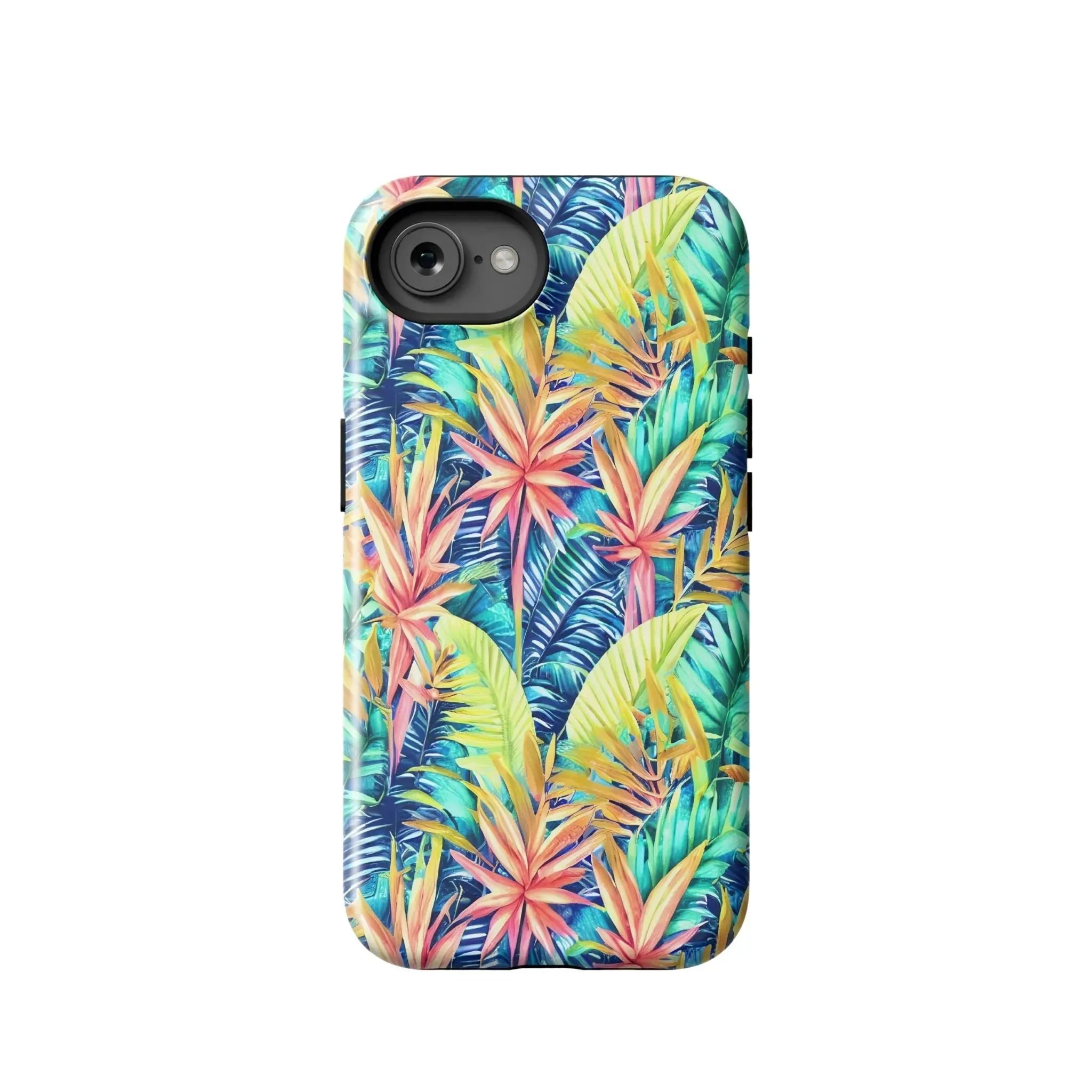 Hawaiian Tropical Leaves Tough MagSafe iPhone® Case - The Global Wanderer