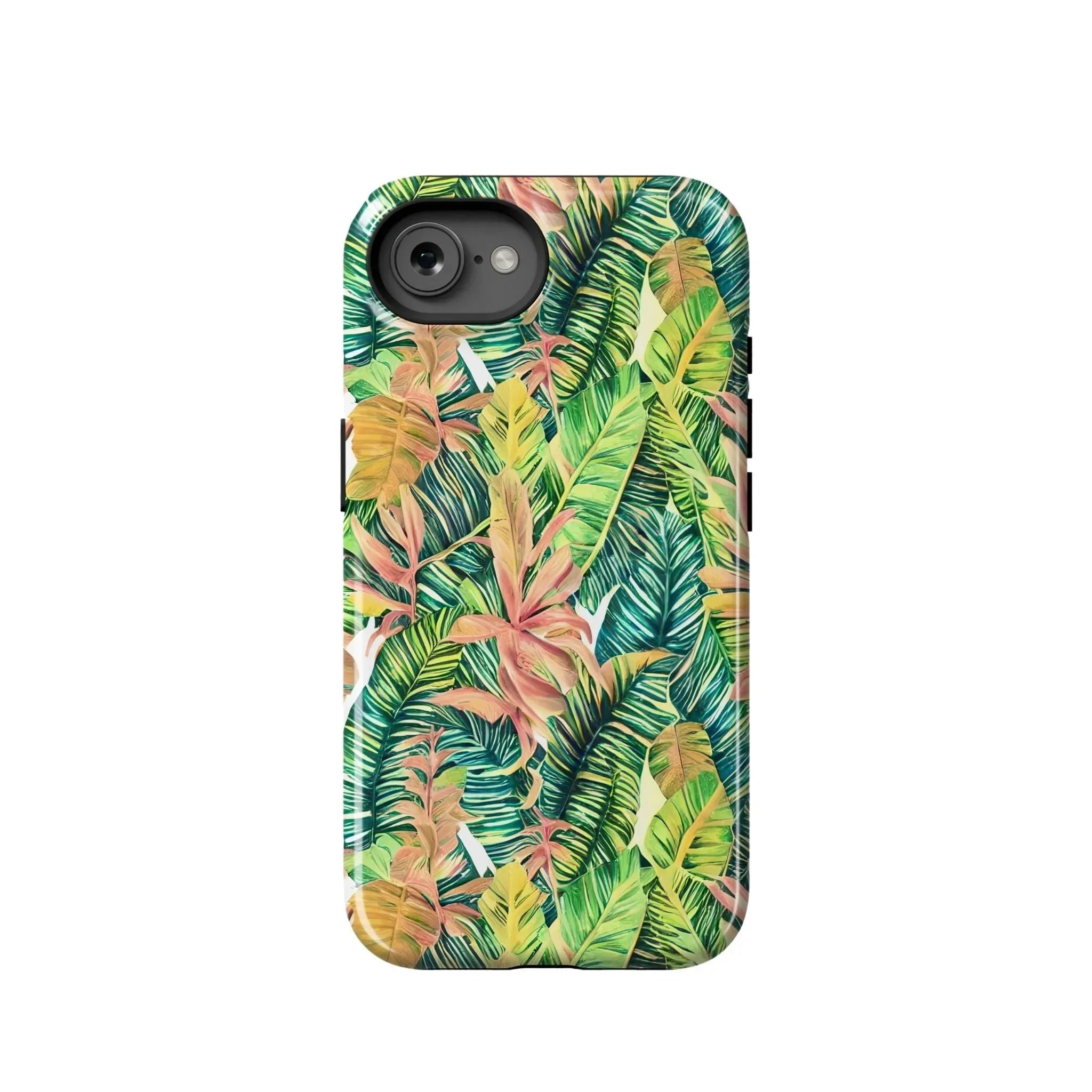 Hawaiian Tropical Leaves Tough MagSafe iPhone® Case - The Global Wanderer