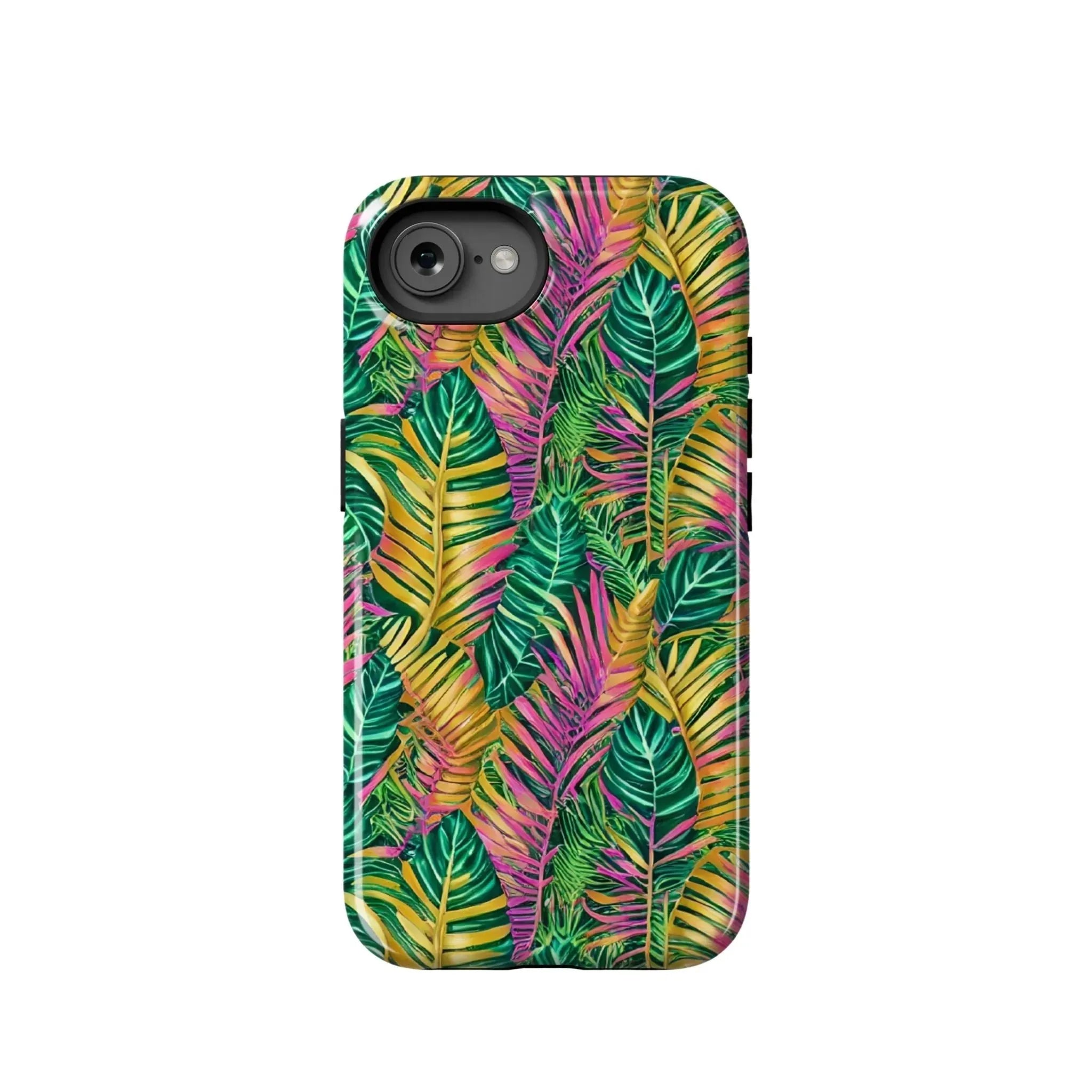 Hawaiian Tropical Leaves Tough MagSafe iPhone® Case - The Global Wanderer