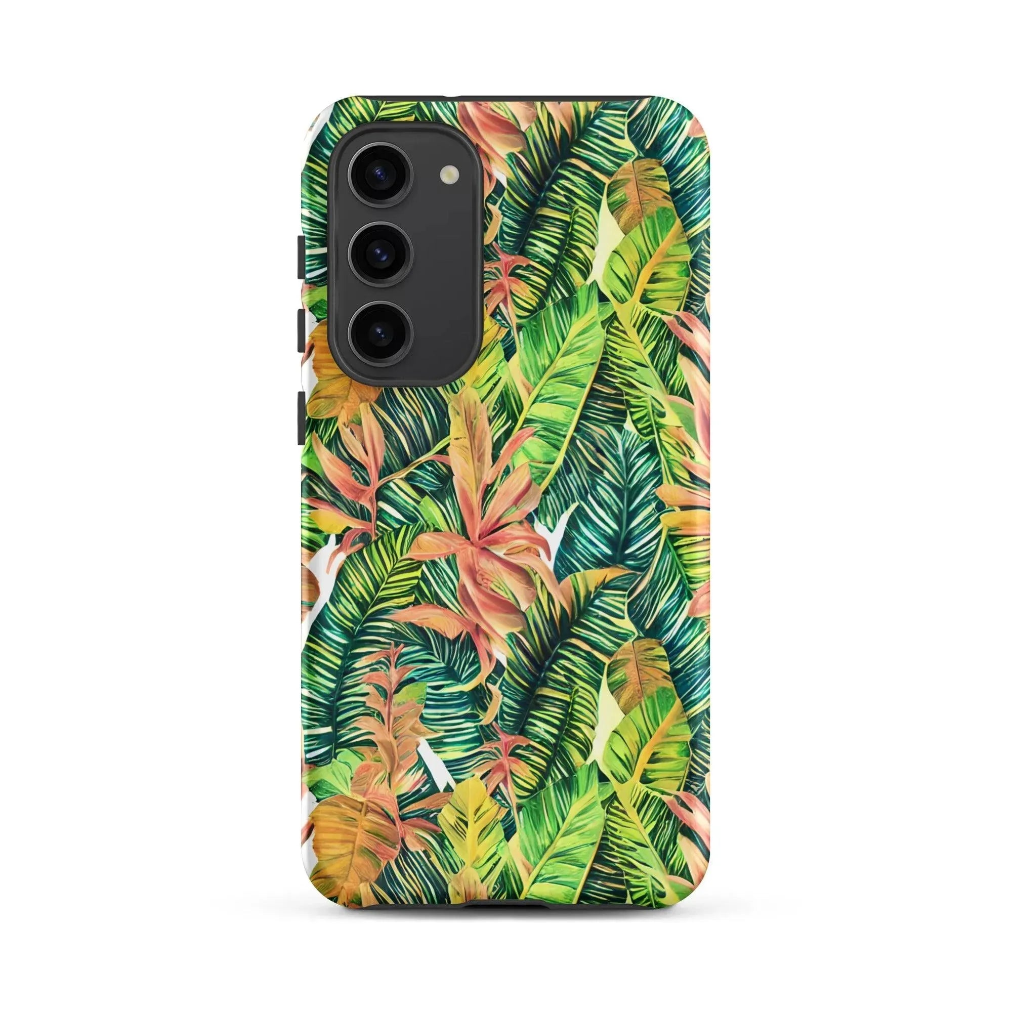 Hawaiian Tropical Leaves Tough Samsung® Case - The Global Wanderer