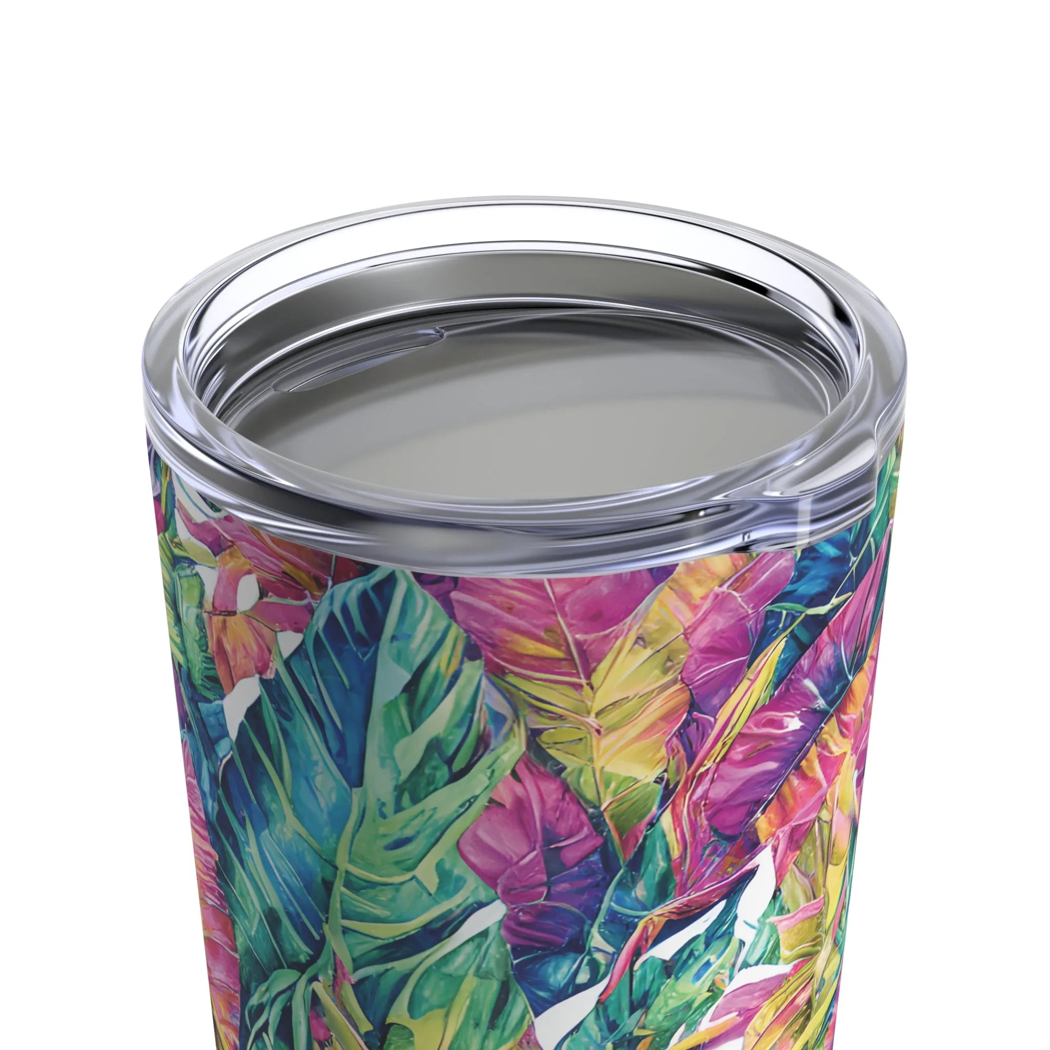 Hawaiian Tropical Leaves Tumbler - The Global Wanderer