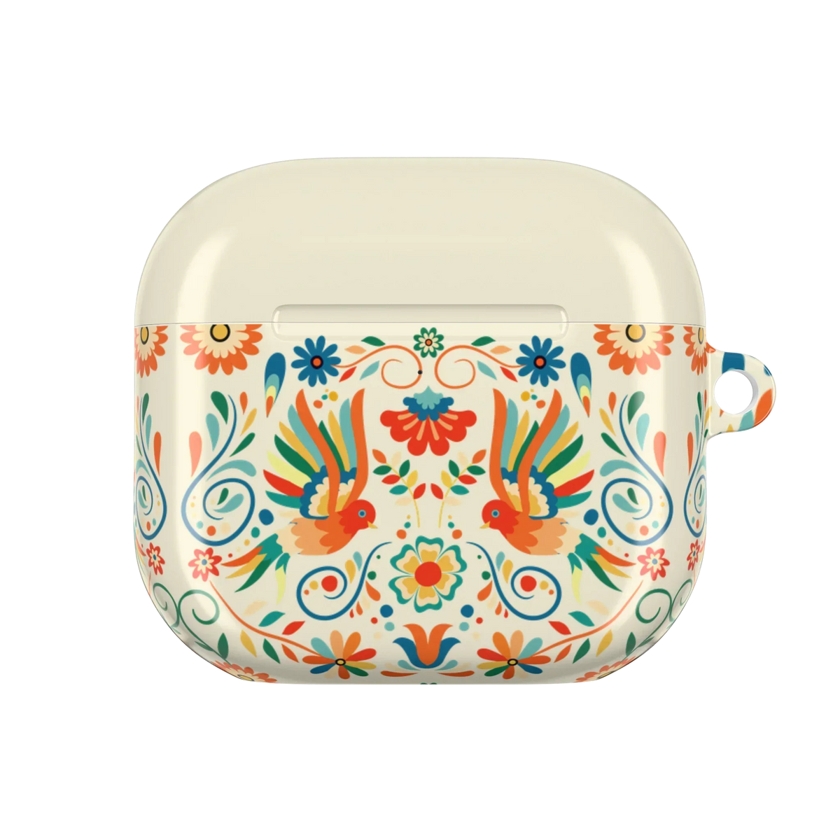 Huichapan Ivory Otomi AirPods 4 Case - The Global Wanderer