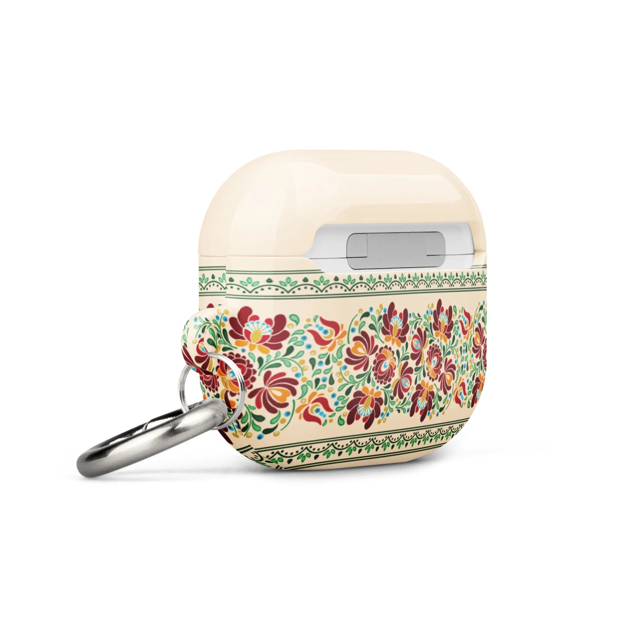 Hungarian Beige Matyó AirPod 3 Case - The Global Wanderer