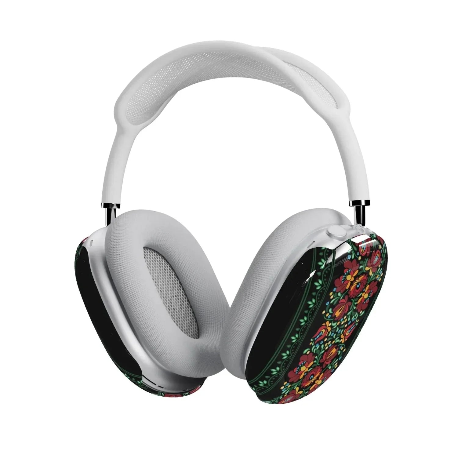 Hungarian Black Matyó AirPods Max Case - The Global Wanderer