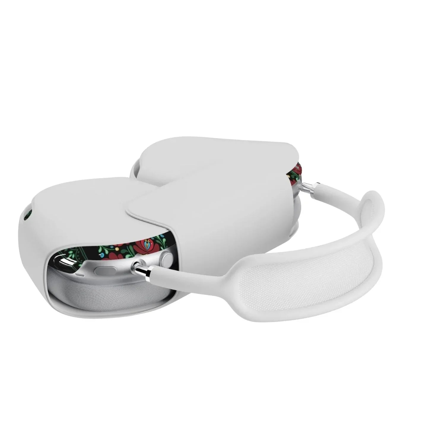 Hungarian Black Matyó AirPods Max Case - The Global Wanderer