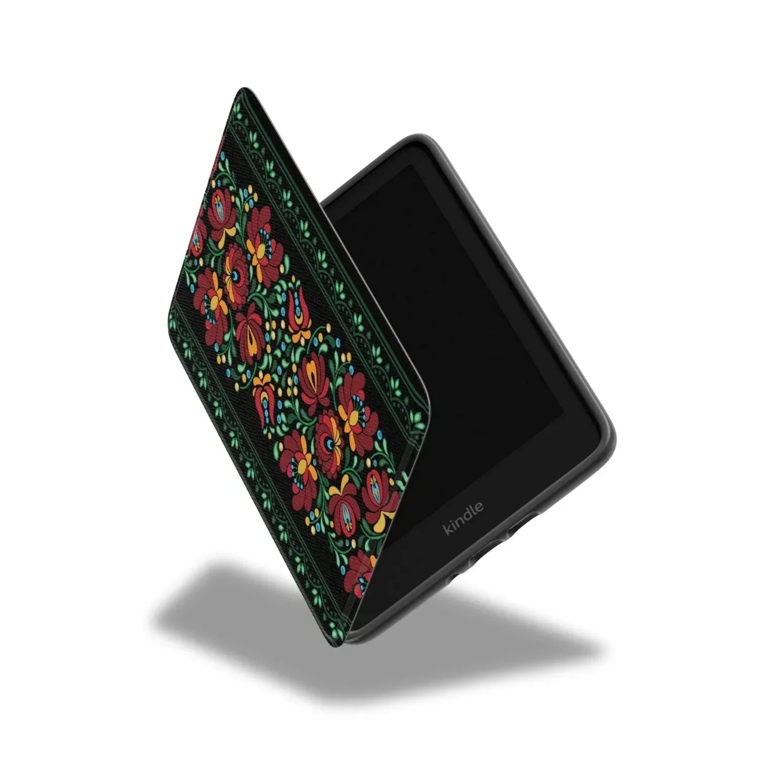 Hungarian Black Matyó Kindle Case - The Global Wanderer