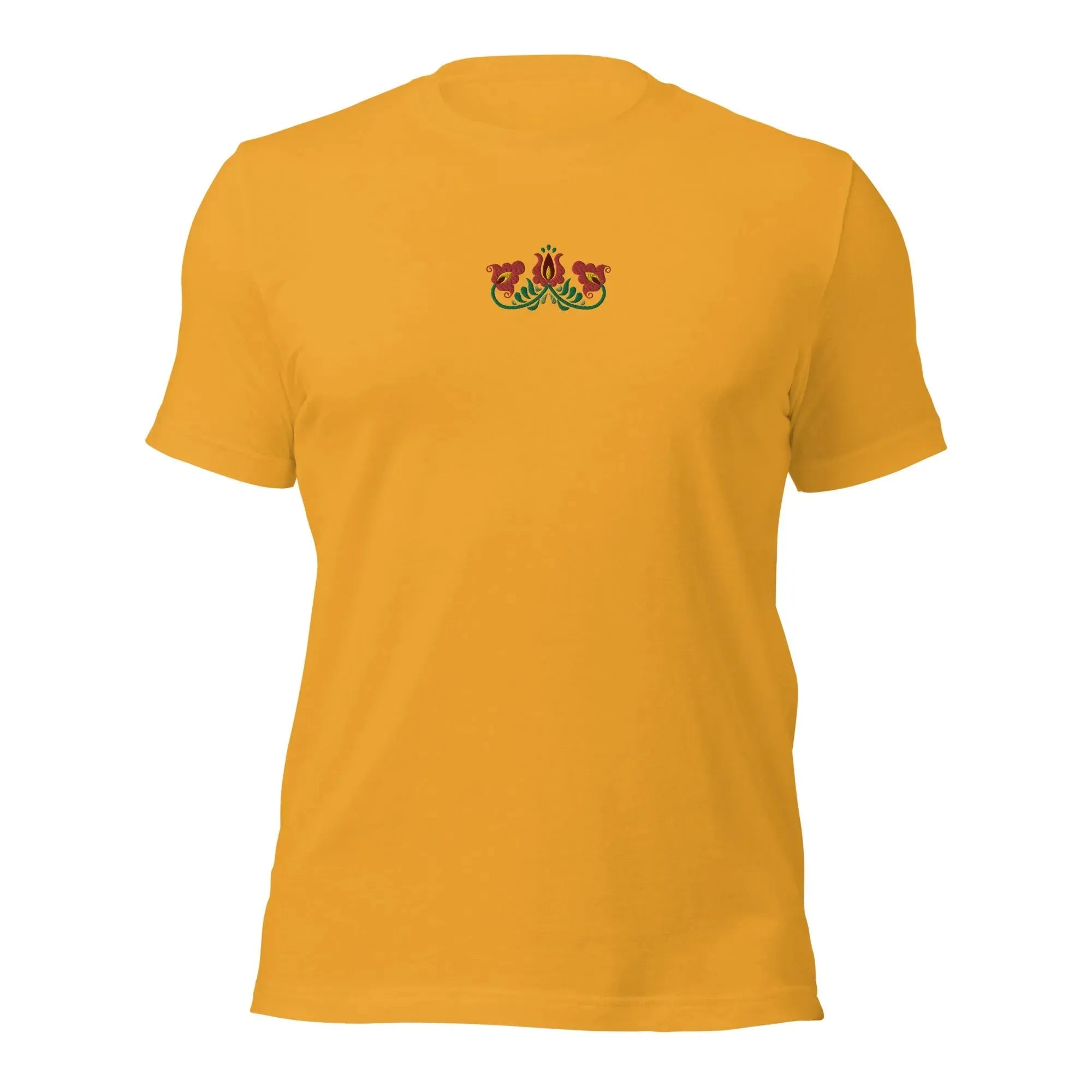 Hungarian Matyó Embroidered T-Shirt - The Global Wanderer