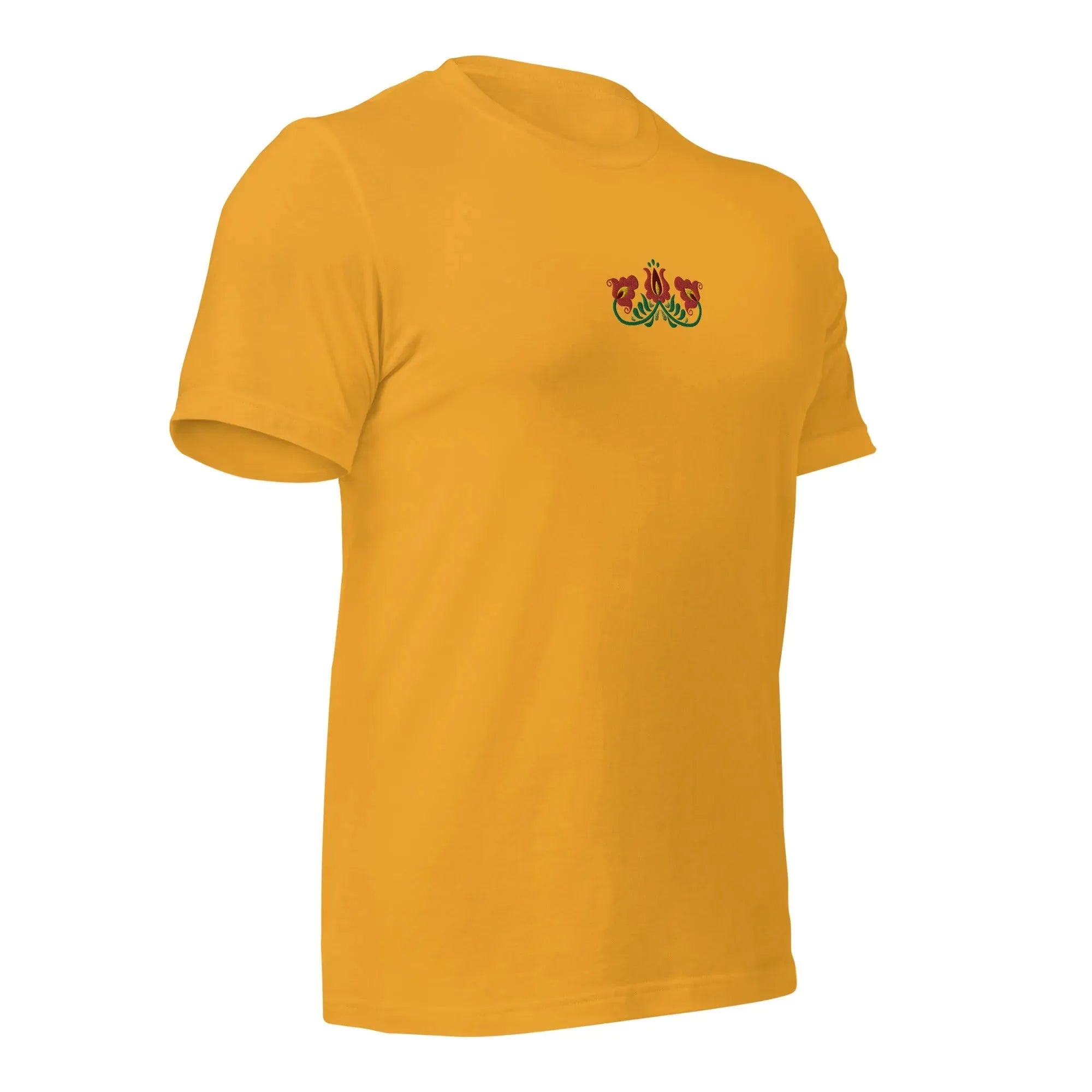 Hungarian Matyó Embroidered T-Shirt - The Global Wanderer