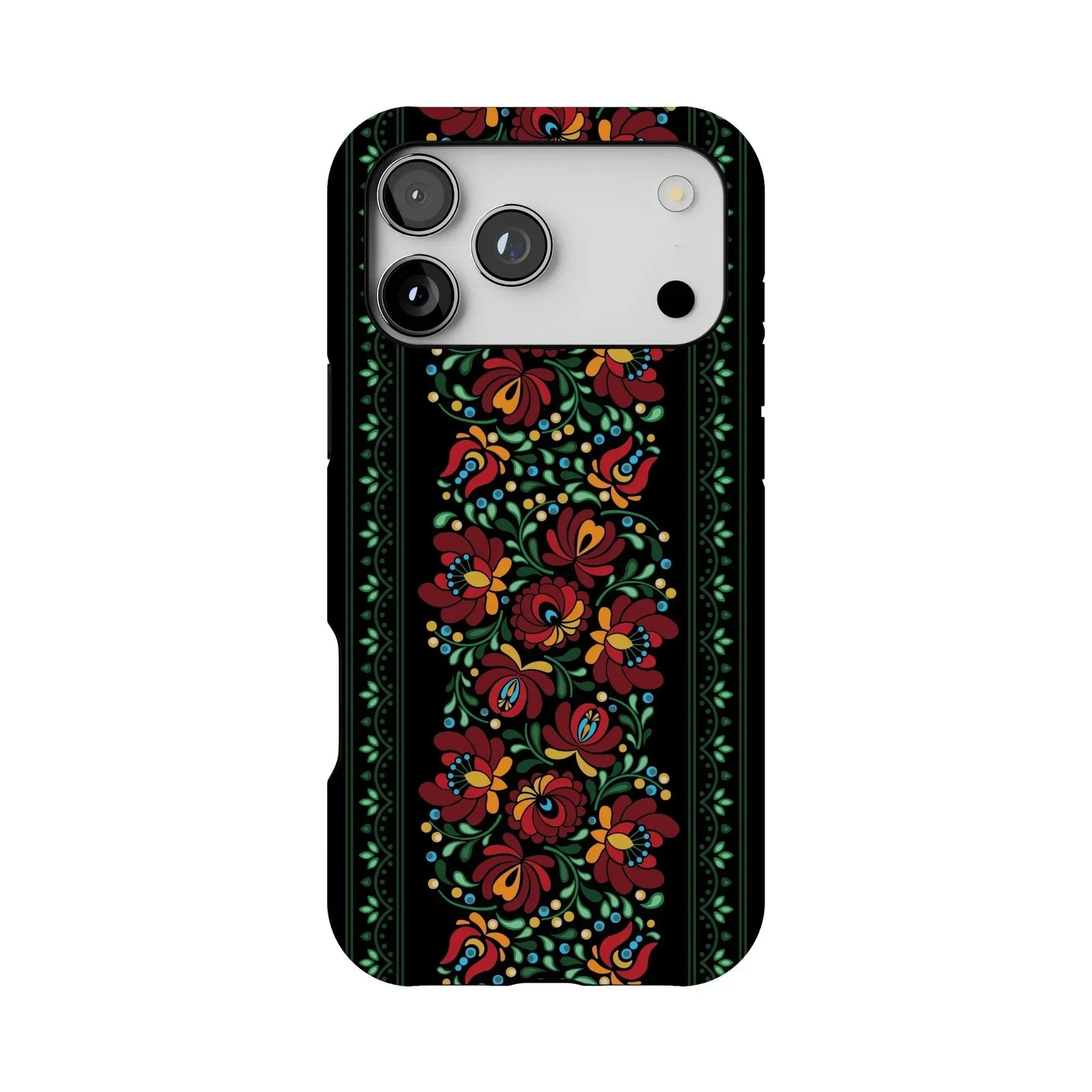 Hungarian Matyó Tough MagSafe iPhone Case - The Global Wanderer