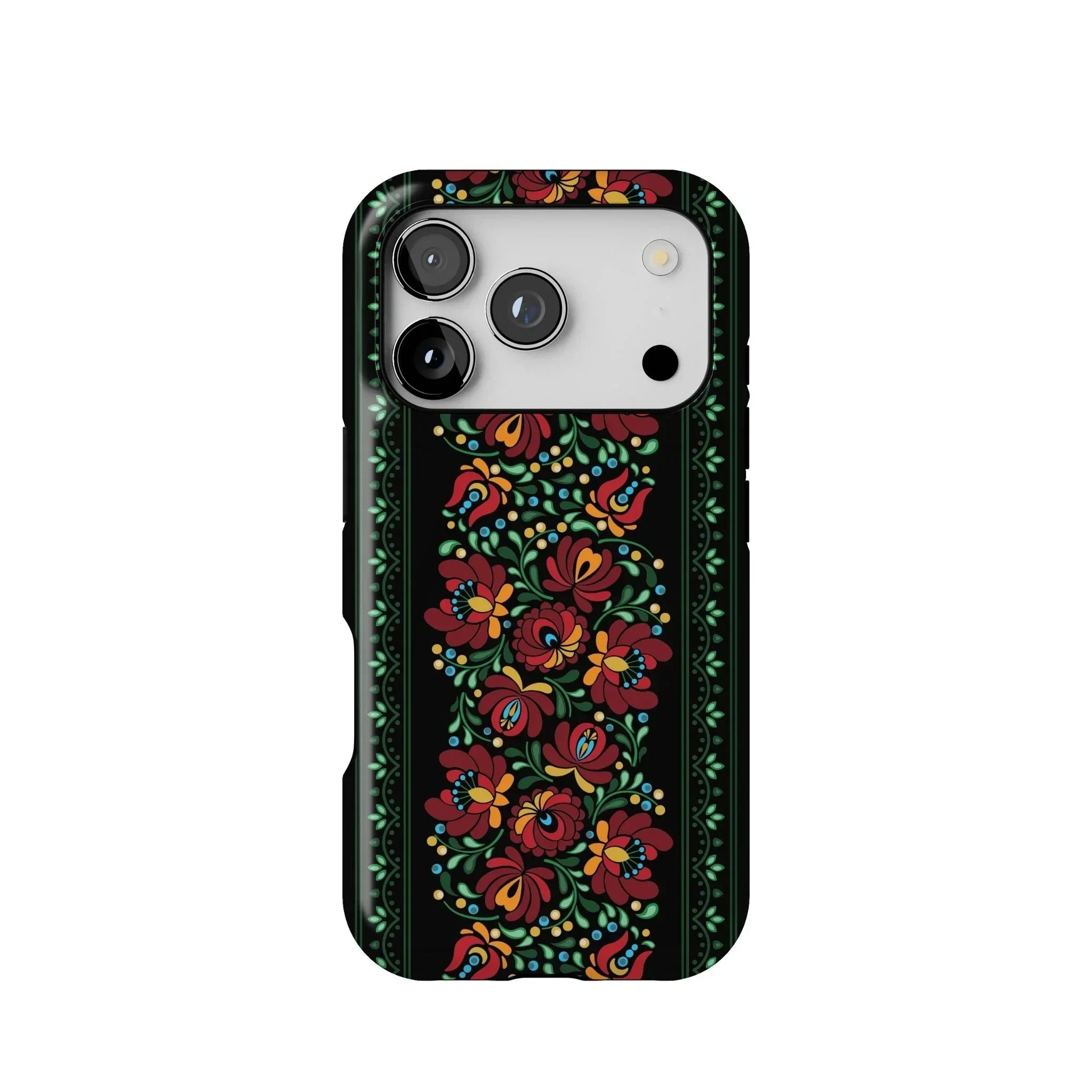 Hungarian Matyó Tough MagSafe iPhone Case - The Global Wanderer