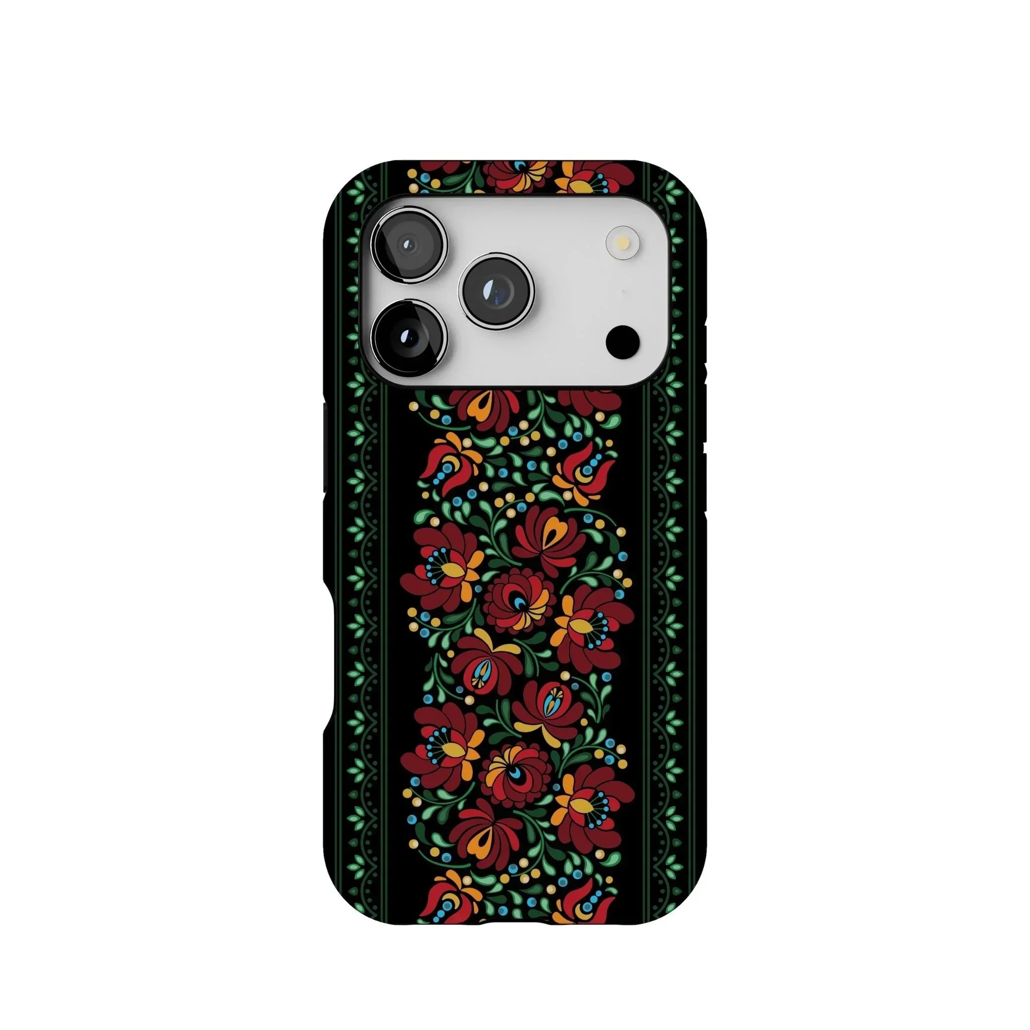 Hungarian Matyó Tough MagSafe iPhone Case - The Global Wanderer