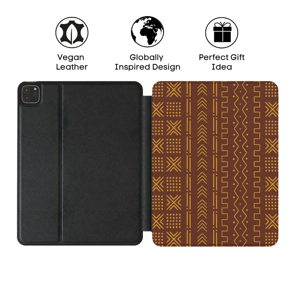 Ségou Clay Mud Cloth iPad Case - The Global Wanderer