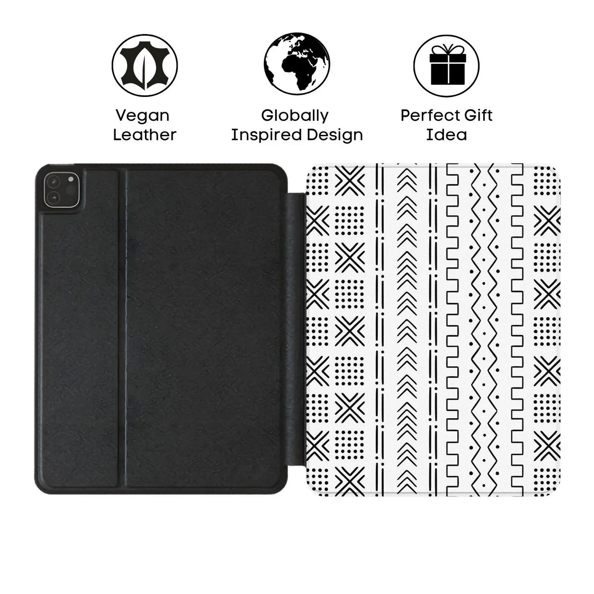 Djenné Ivory Mud Cloth iPad Case - The Global Wanderer
