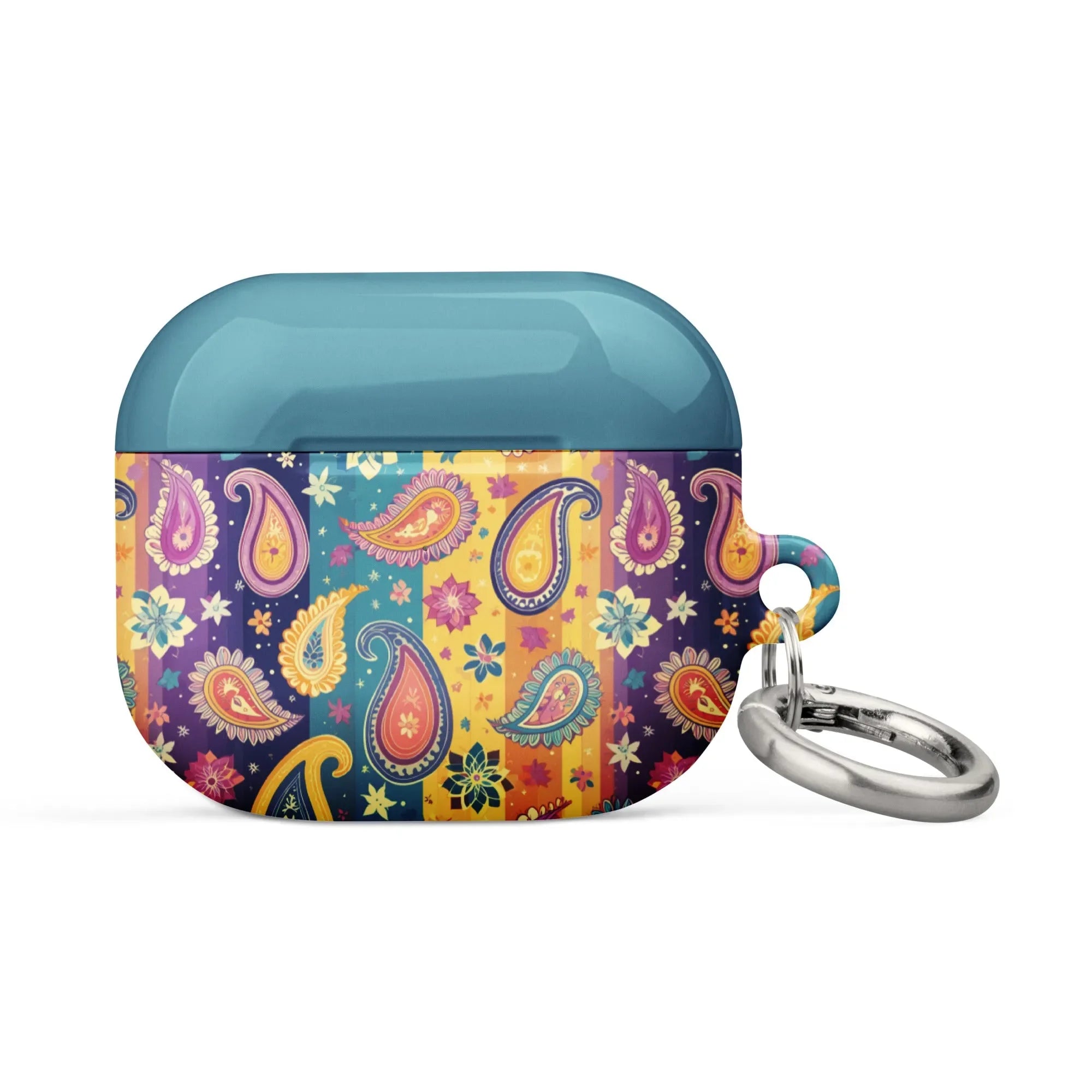 Indian Whimsical Paisley AirPod 3 Case - The Global Wanderer