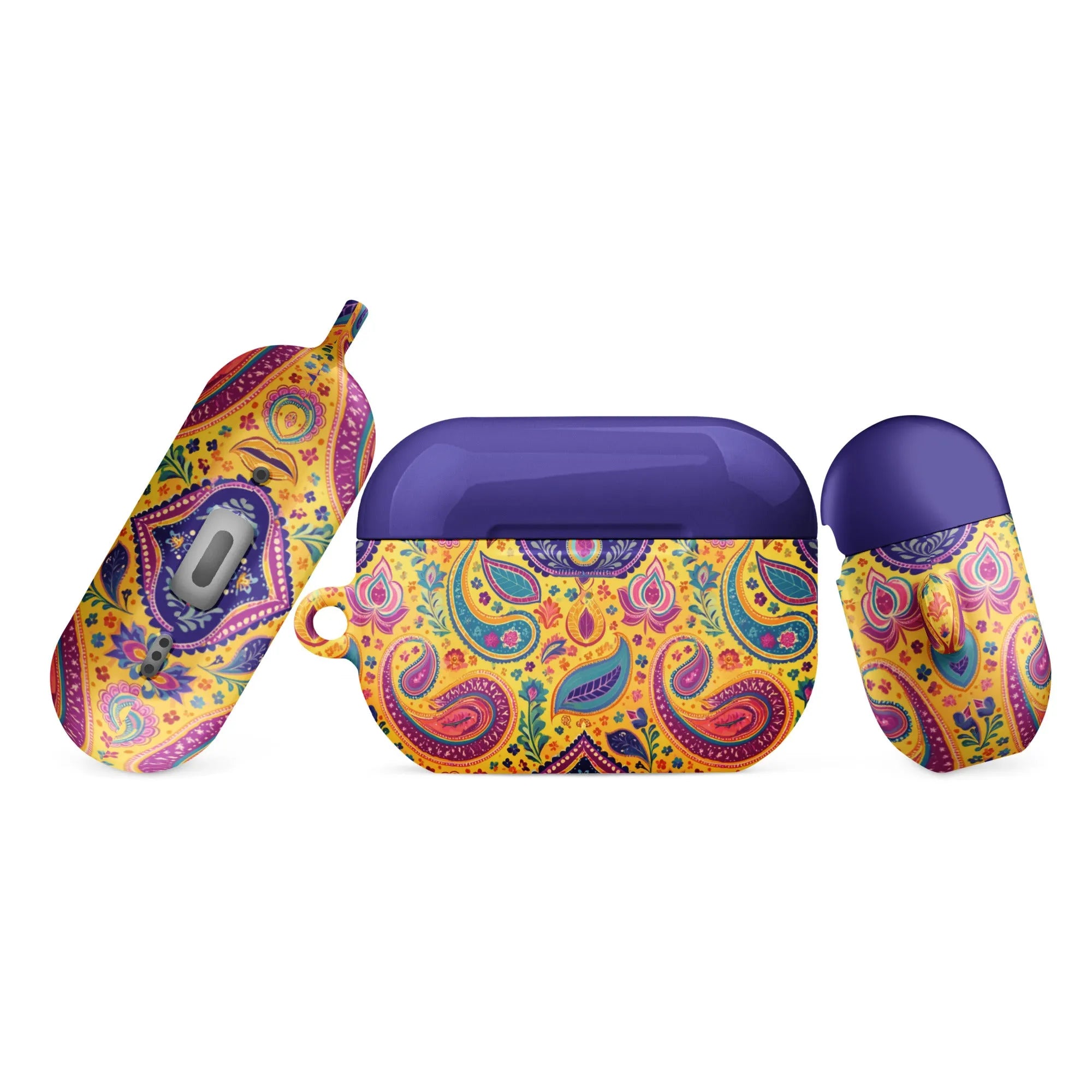 Indian Whimsical Paisley AirPod Pro 2 Case - The Global Wanderer