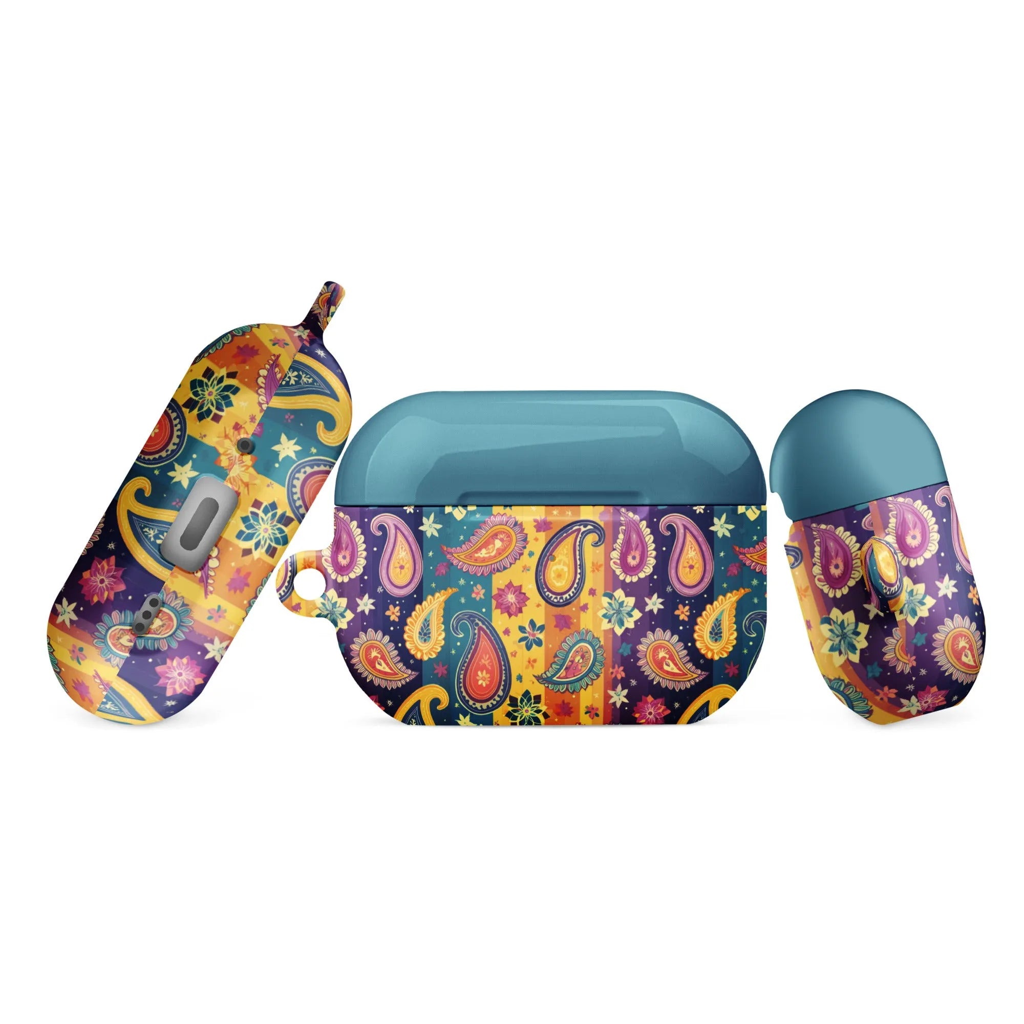 Indian Whimsical Paisley AirPod Pro 2 Case - The Global Wanderer