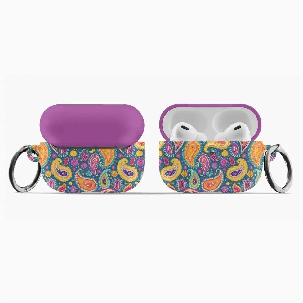 Indian Whimsical Paisley AirPod Pro Case - The Global Wanderer