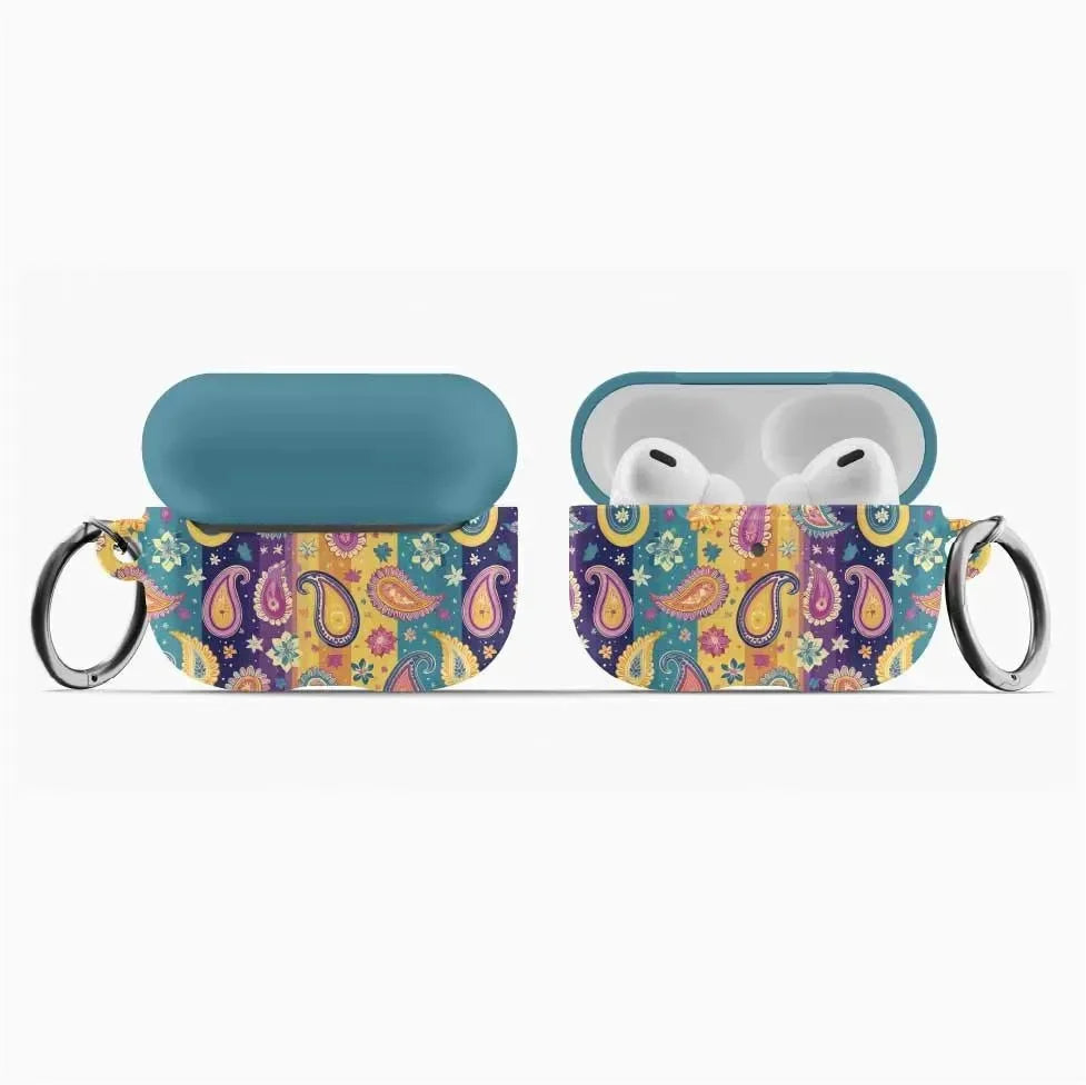 Indian Whimsical Paisley AirPod Pro Case - The Global Wanderer