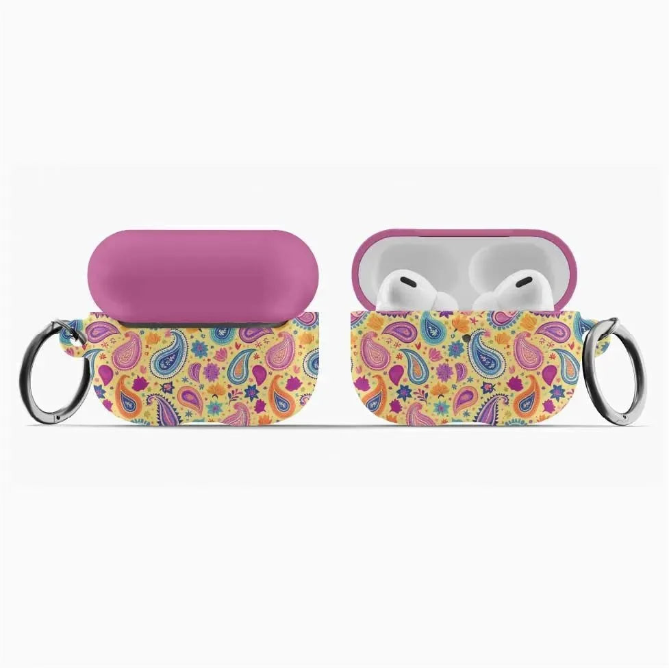 Indian Whimsical Paisley AirPod Pro Case - The Global Wanderer
