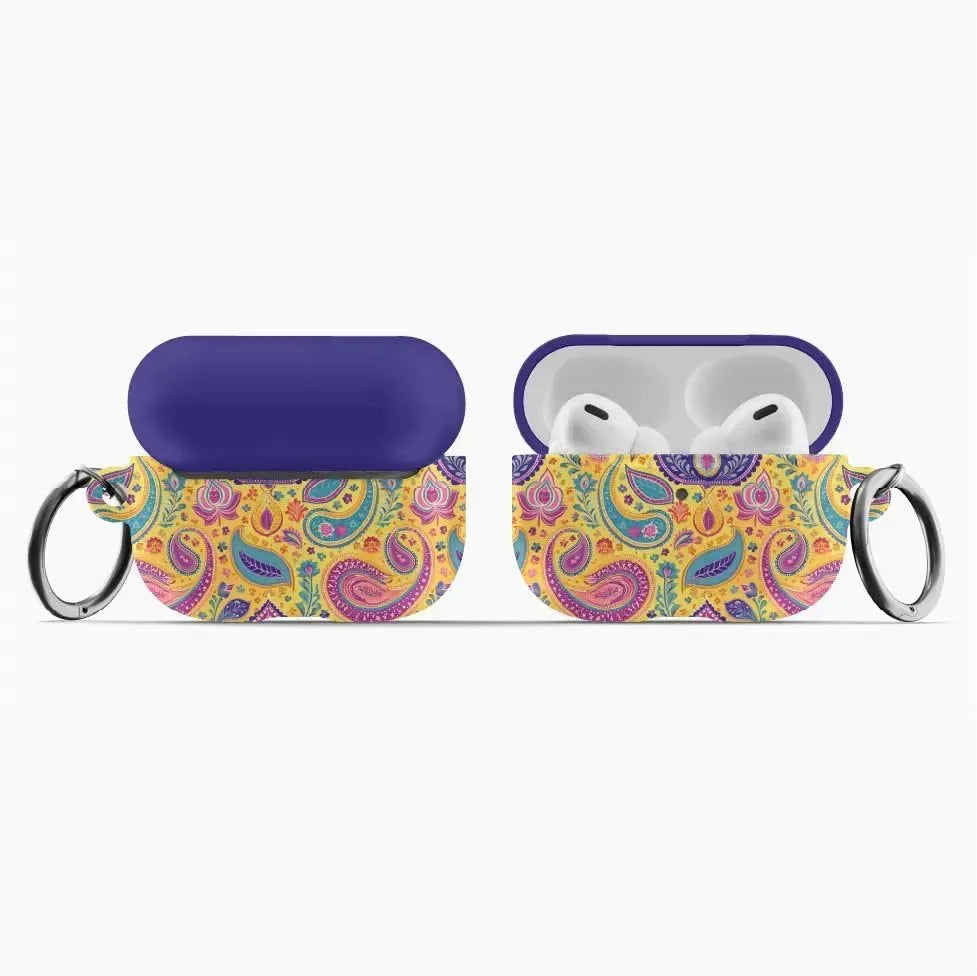 Indian Whimsical Paisley AirPod Pro Case - The Global Wanderer