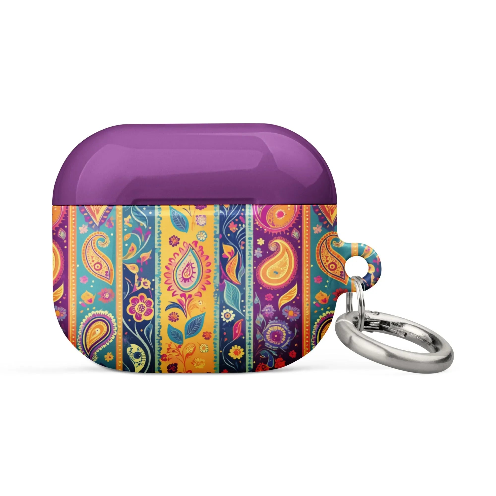 Indian Whimsical Paisley AirPod 3 Case - The Global Wanderer