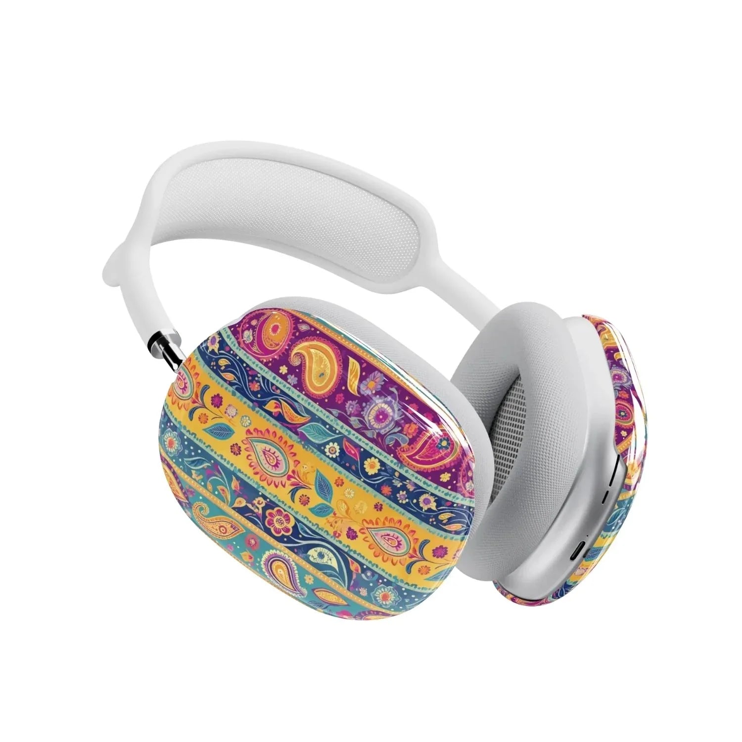 Indian Whimsical Paisley AirPods Max Case - The Global Wanderer