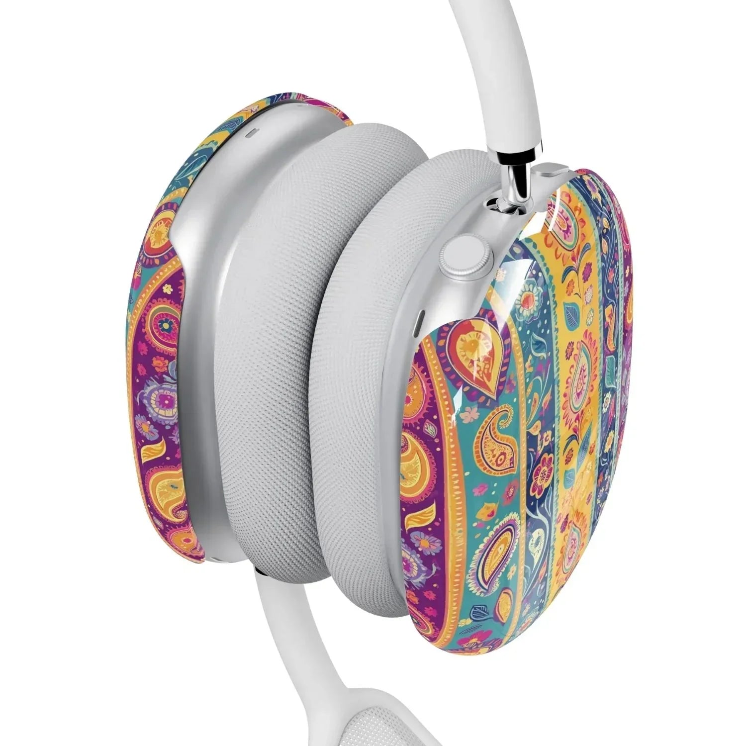 Indian Whimsical Paisley AirPods Max Case - The Global Wanderer