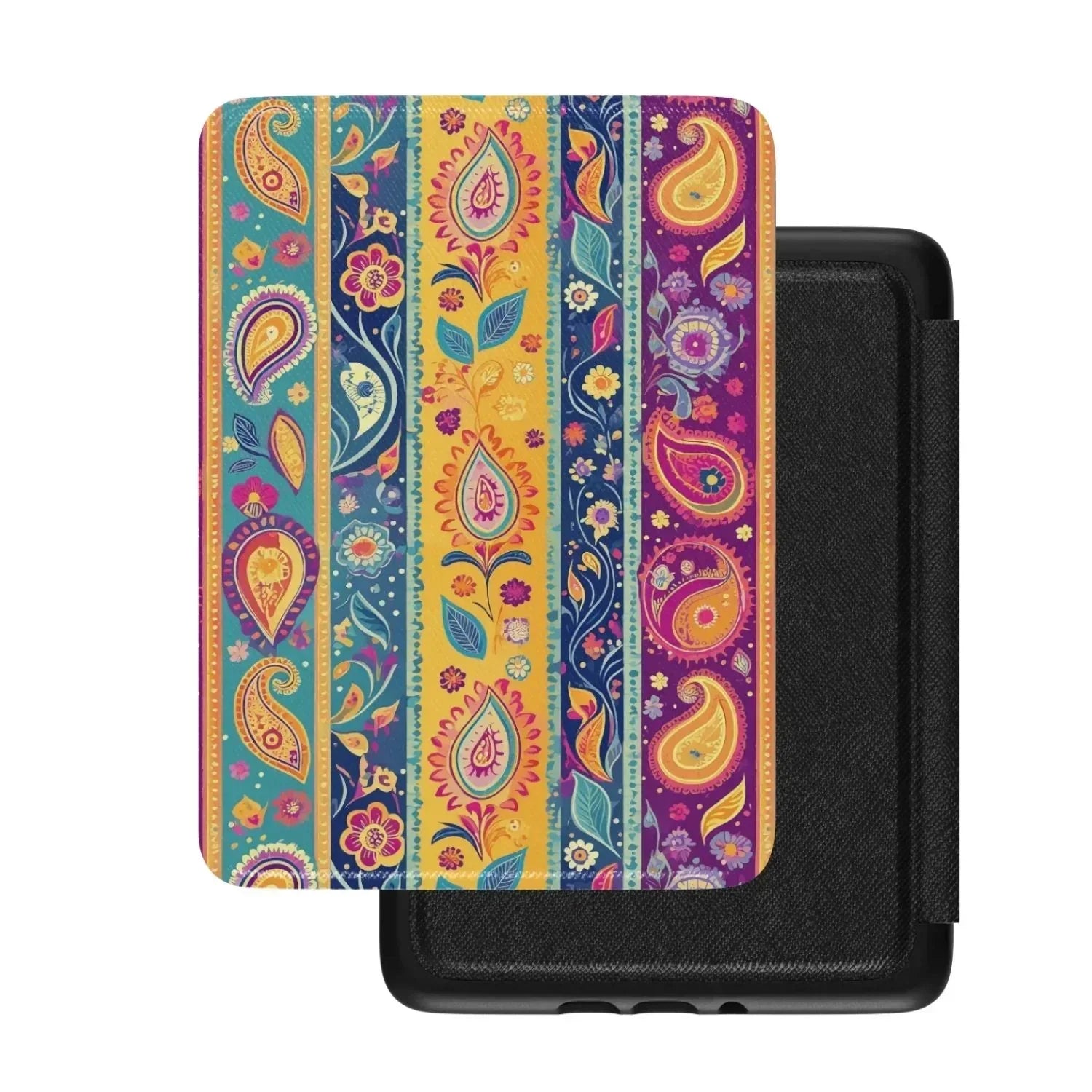 Indian Whimsical Paisley Kindle Case - The Global Wanderer