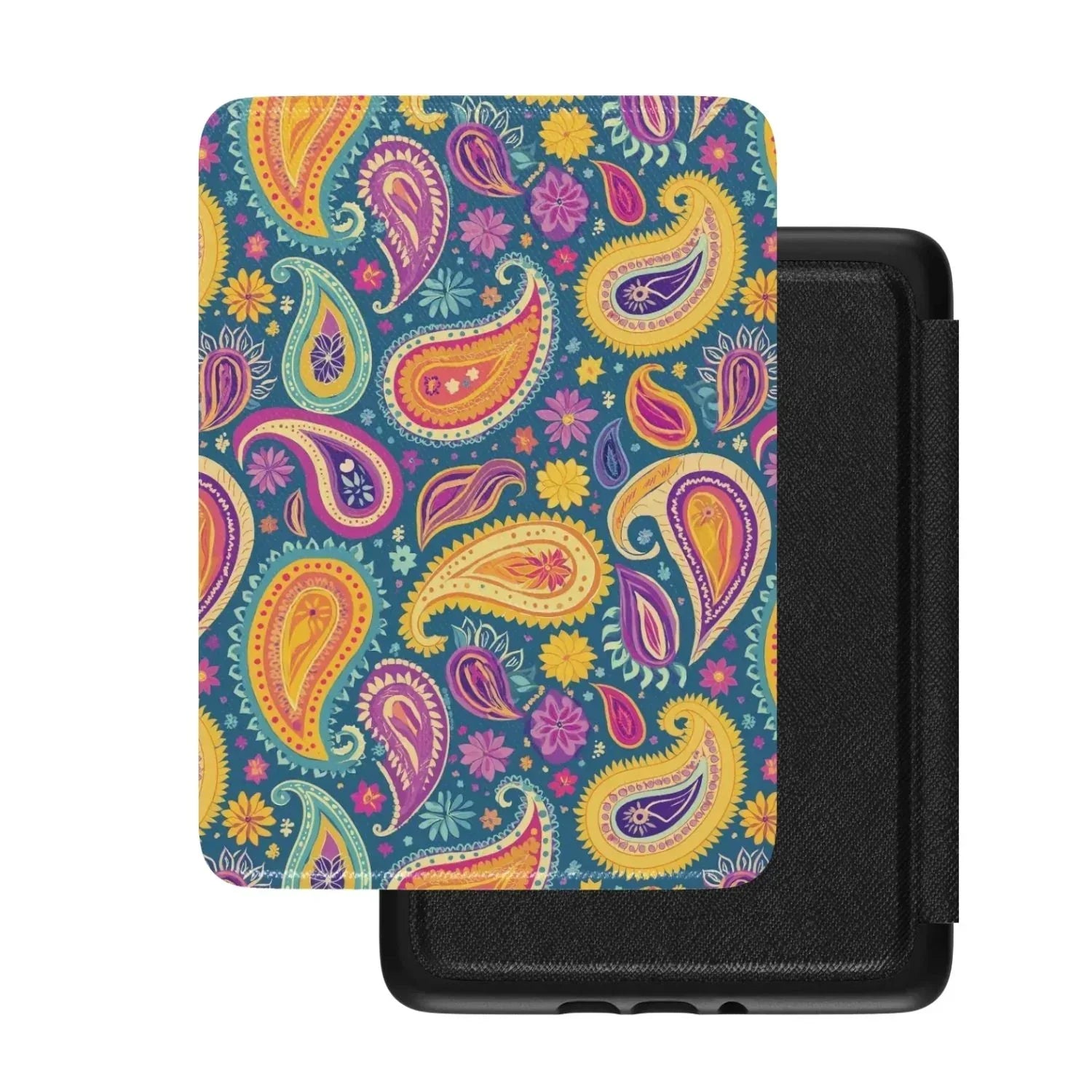 Indian Whimsical Paisley Kindle Case - The Global Wanderer