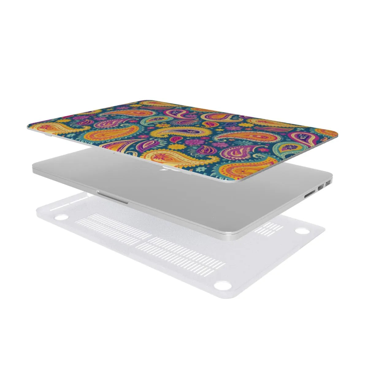 Indian Whimsical Paisley MacBook Case - The Global Wanderer