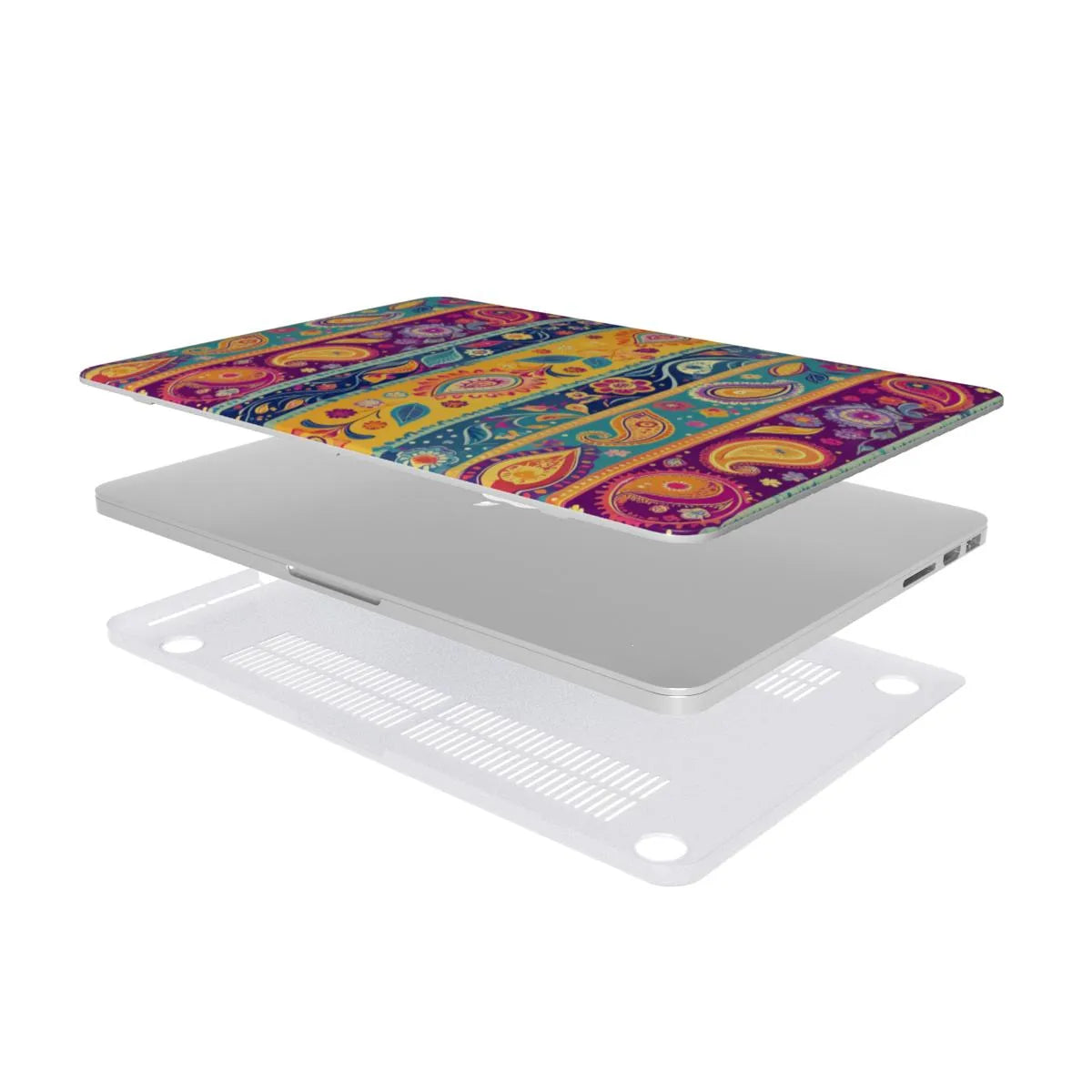 Indian Whimsical Paisley MacBook Case - The Global Wanderer