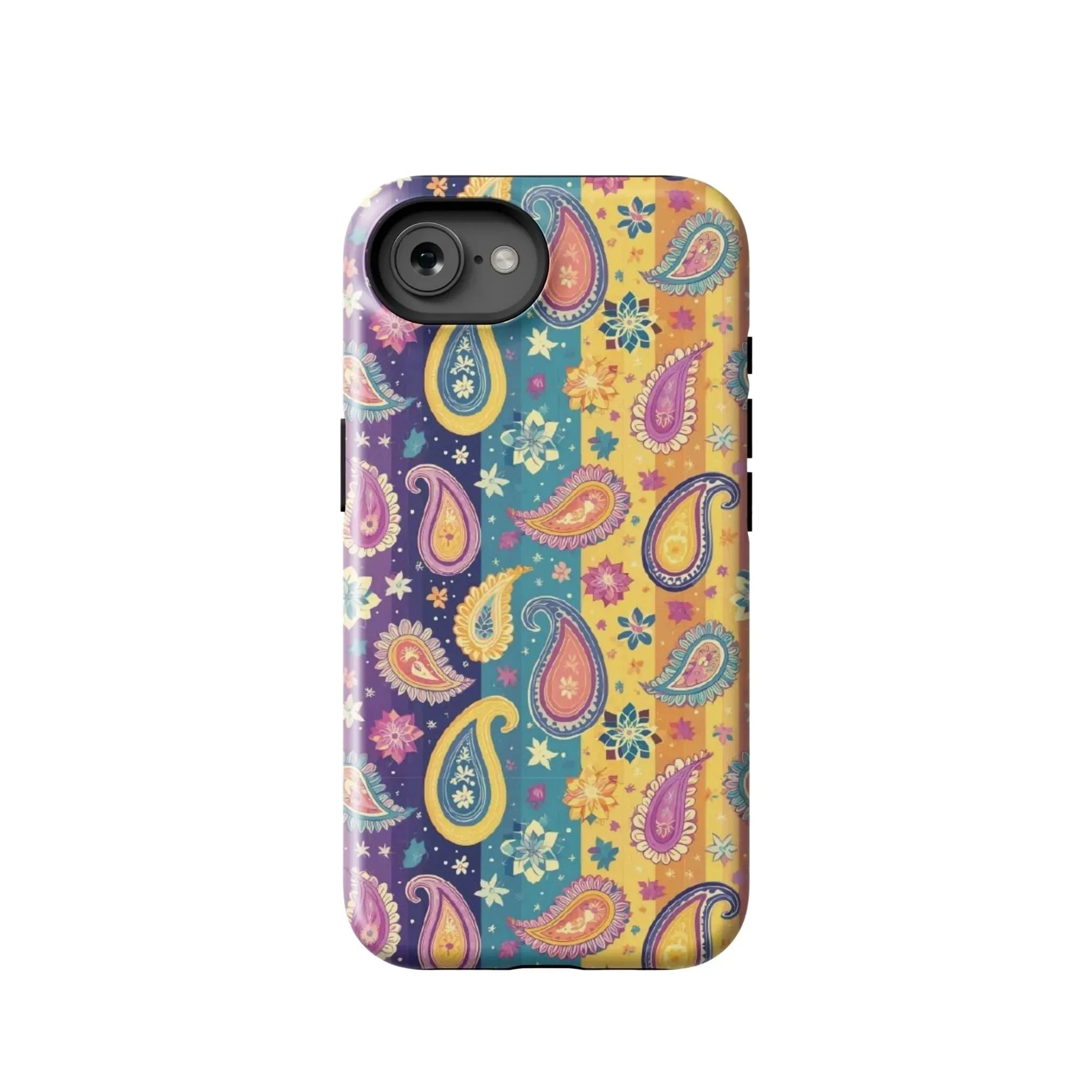 Indian Whimsical Paisley Tough MagSafe iPhone® Case - The Global Wanderer