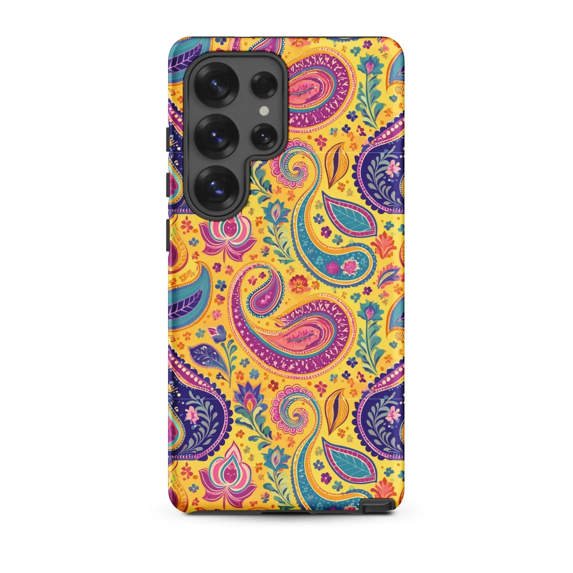 Indian Whimsical Paisley Tough Samsung Case - The Global Wanderer