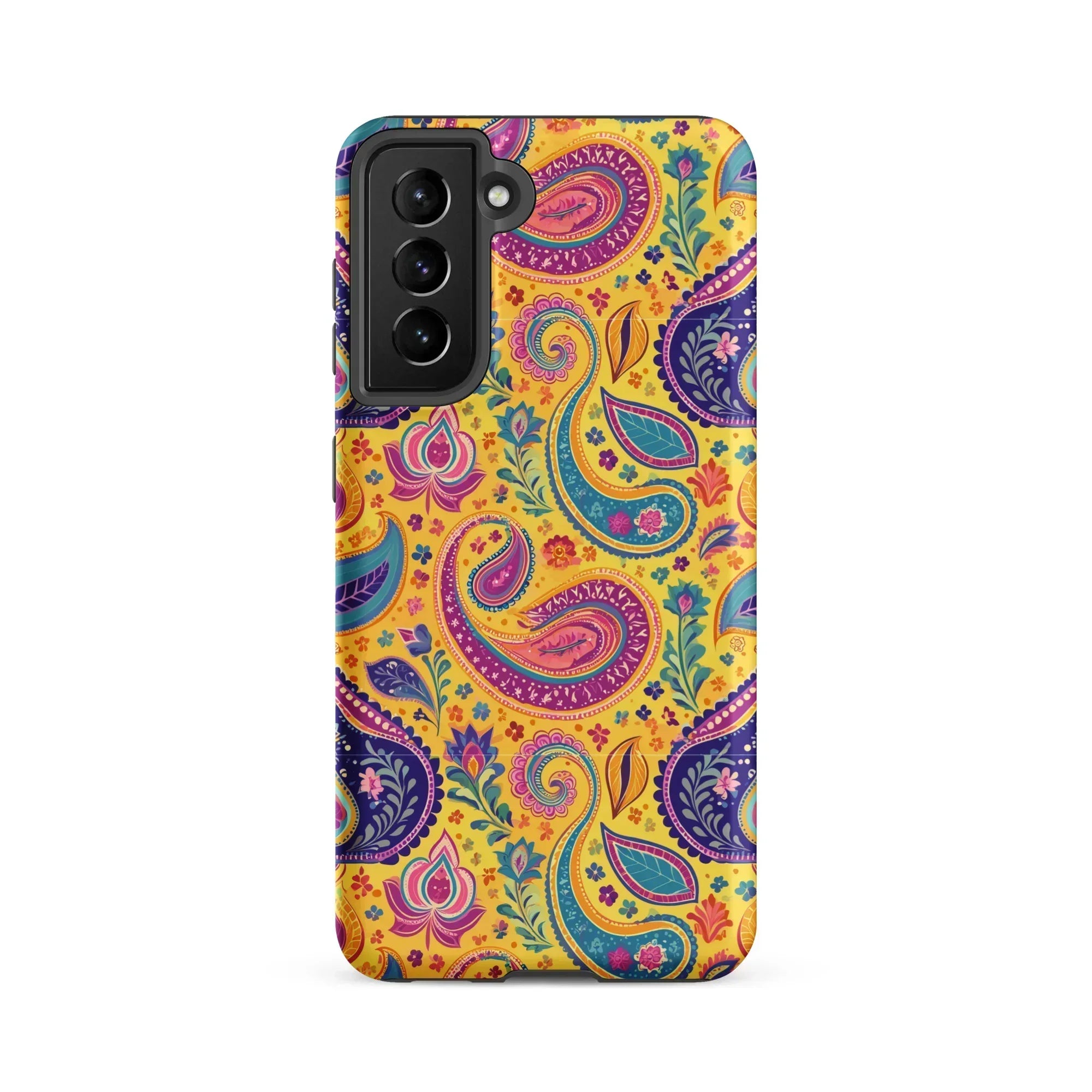 Indian Whimsical Paisley Tough Samsung Case - The Global Wanderer