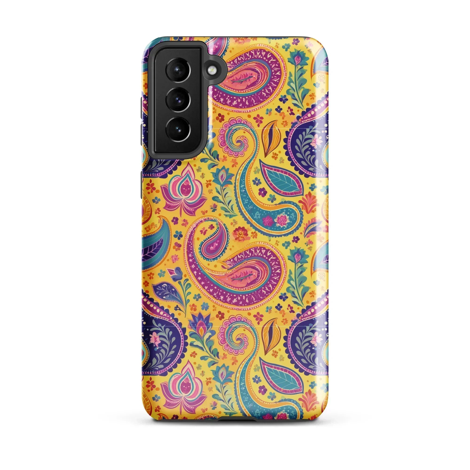 Indian Whimsical Paisley Tough Samsung Case - The Global Wanderer