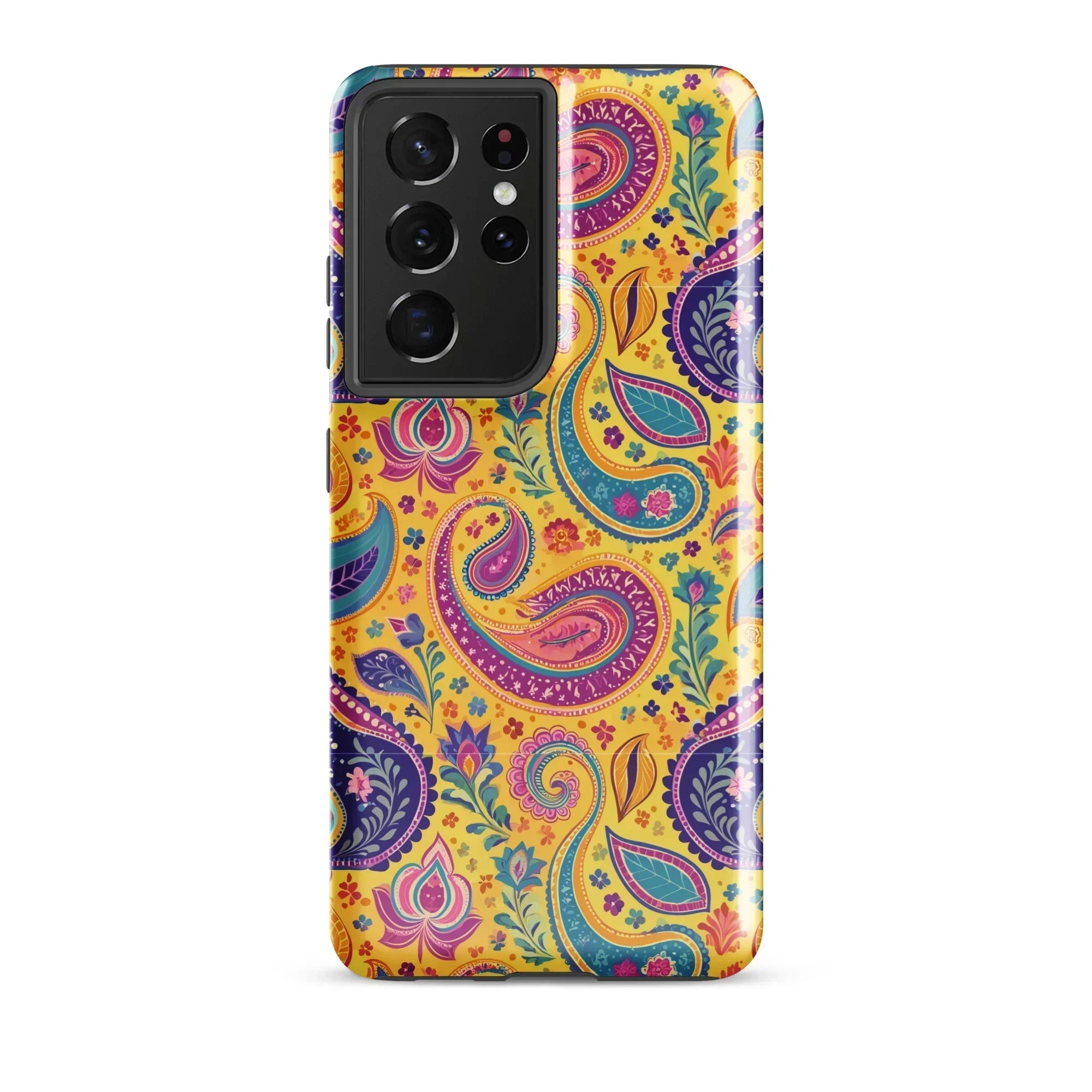 Indian Whimsical Paisley Tough Samsung Case - The Global Wanderer